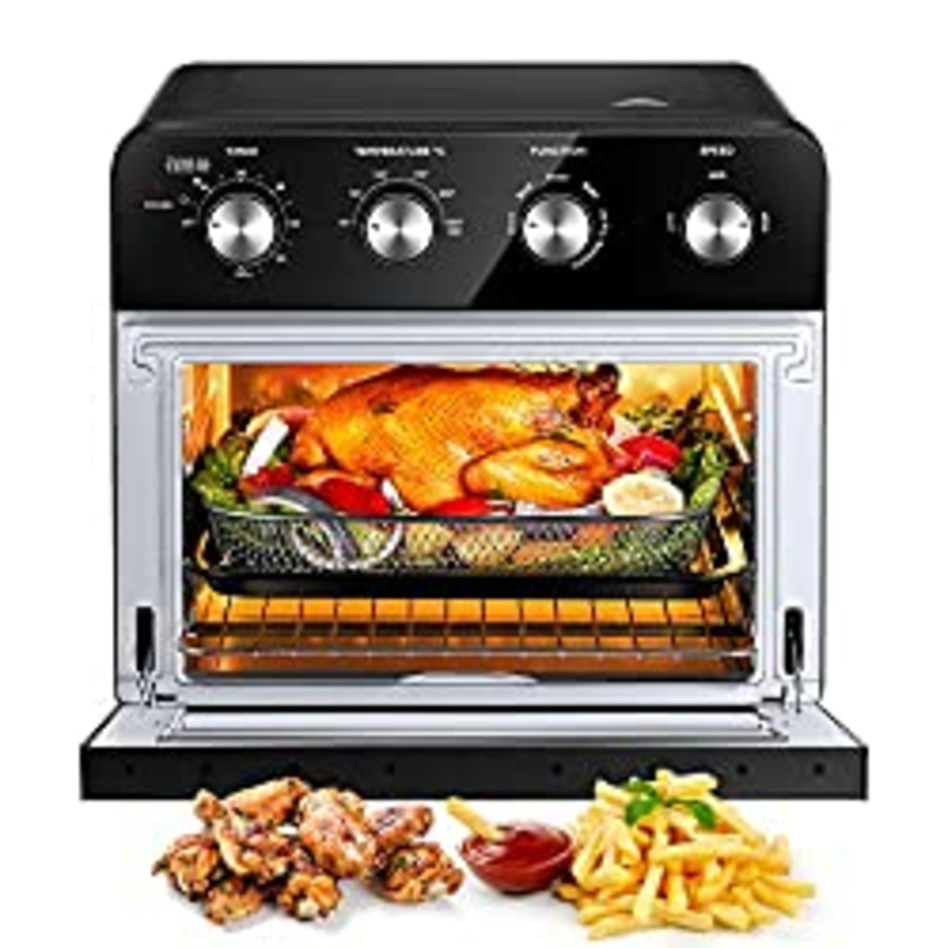 RRP £159.98 FOHERE Air Fryer Oven 23L Mini Oven