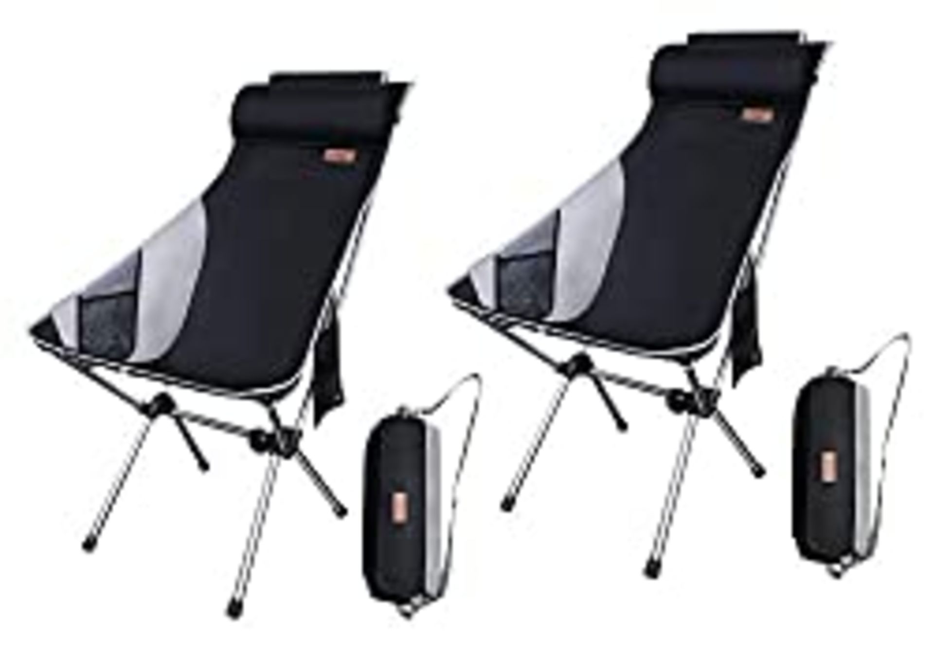 RRP £99.98 Nice C Ultralight High Back Folding Camping Chair