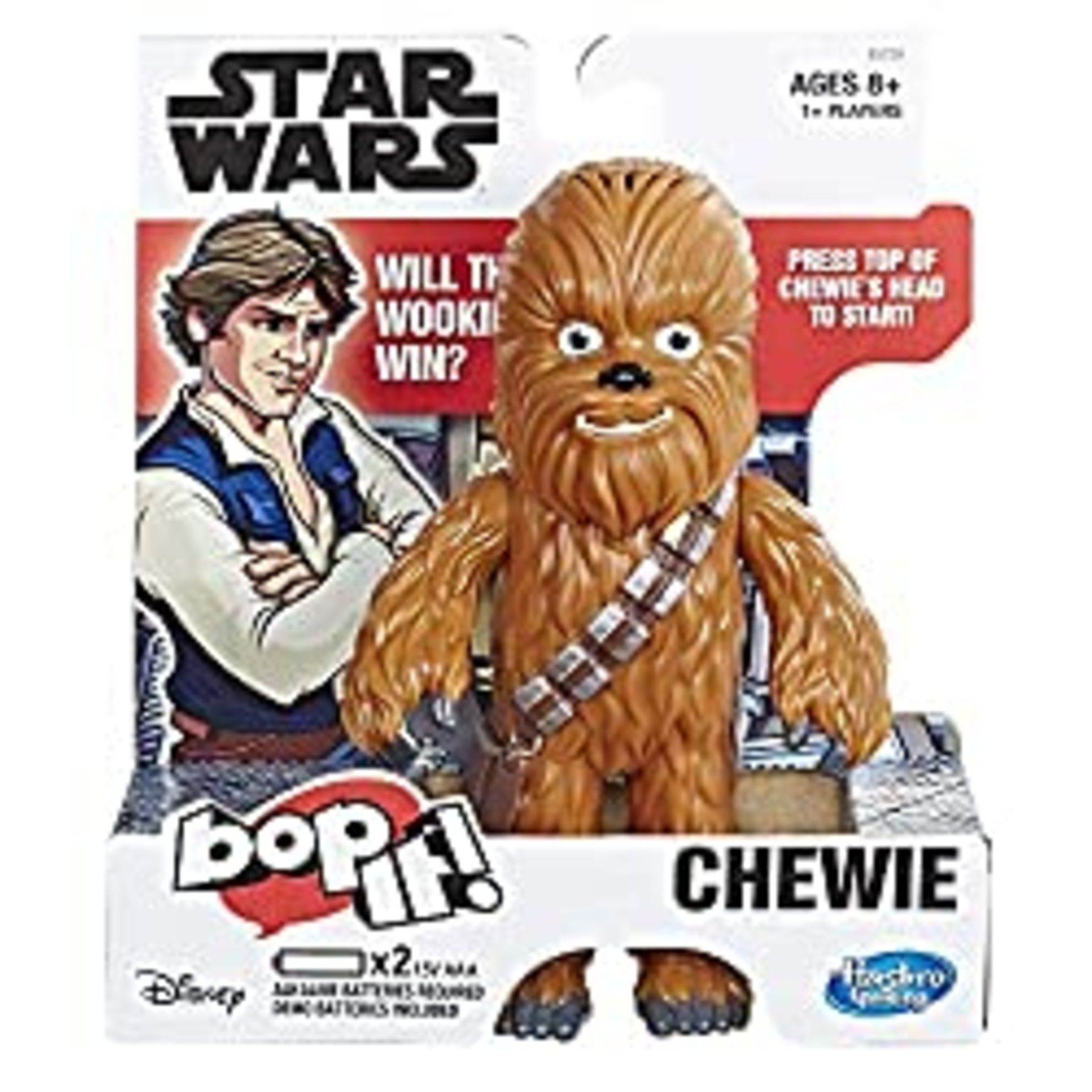RRP £8.75 Hasbro Bop It! Star Wars Chewie Game