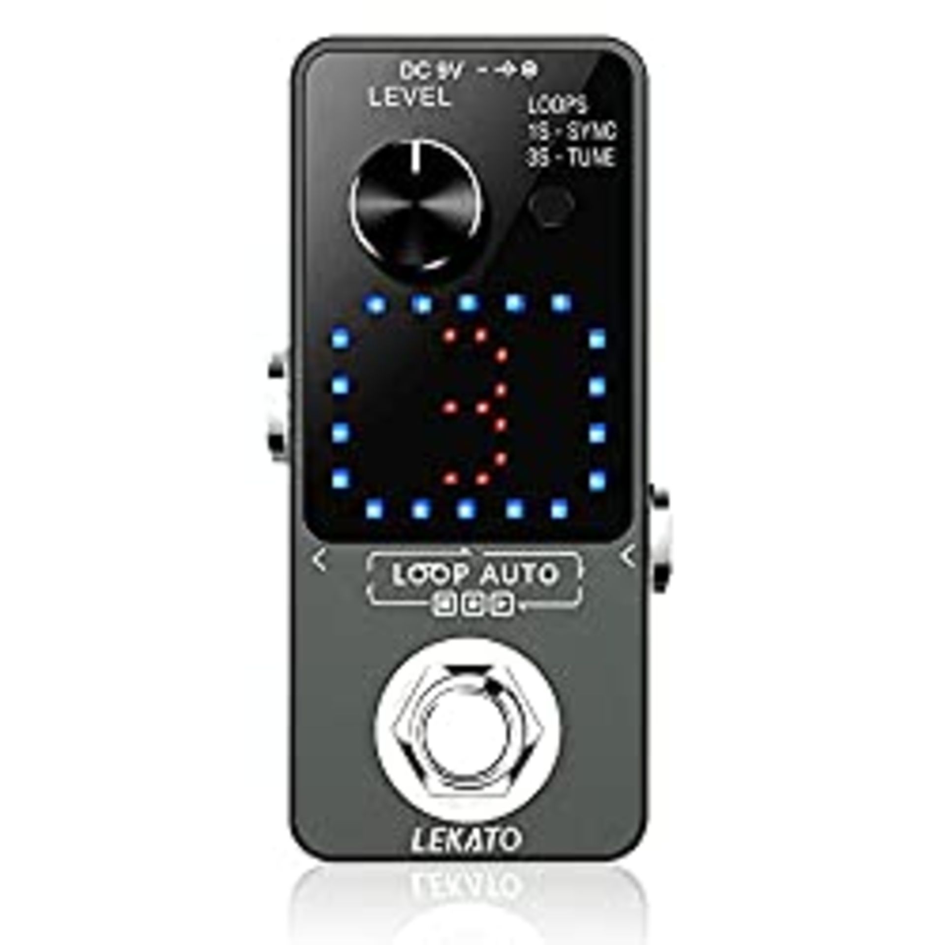 RRP £42.98 LEKATO Triple Looper Built-in Tuner Synchronous Recording