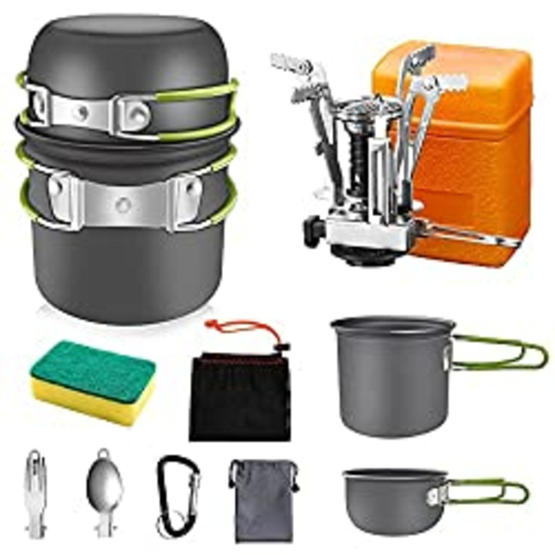 RRP £20.99 AUTOPkio Camping Cooking Set