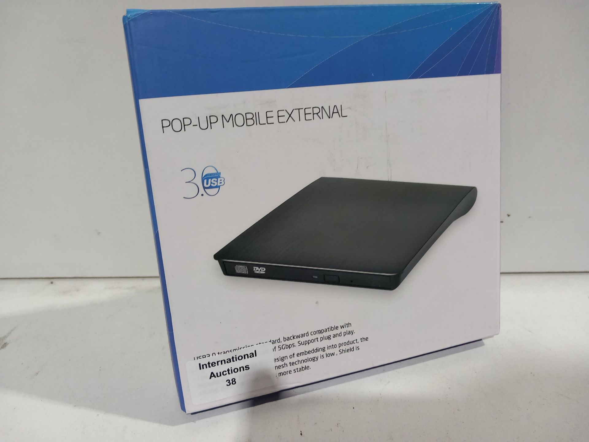 RRP £16.99 External DVD CD Drive USB 3.0 for Laptop - Image 2 of 2