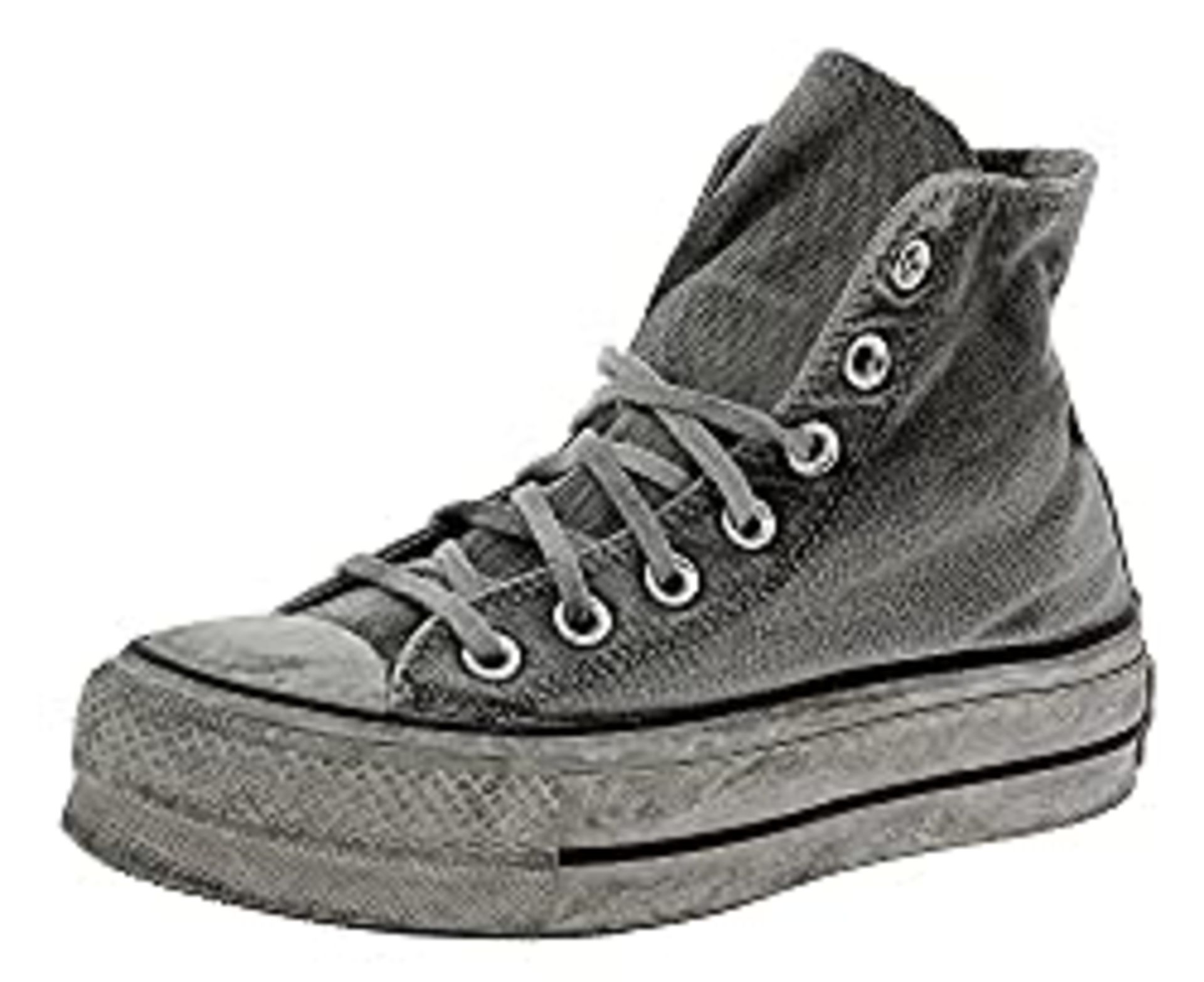 RRP £97.30 Converse Women's Chuck Taylor All Star High Trainer Grey Size: 4.5 UK