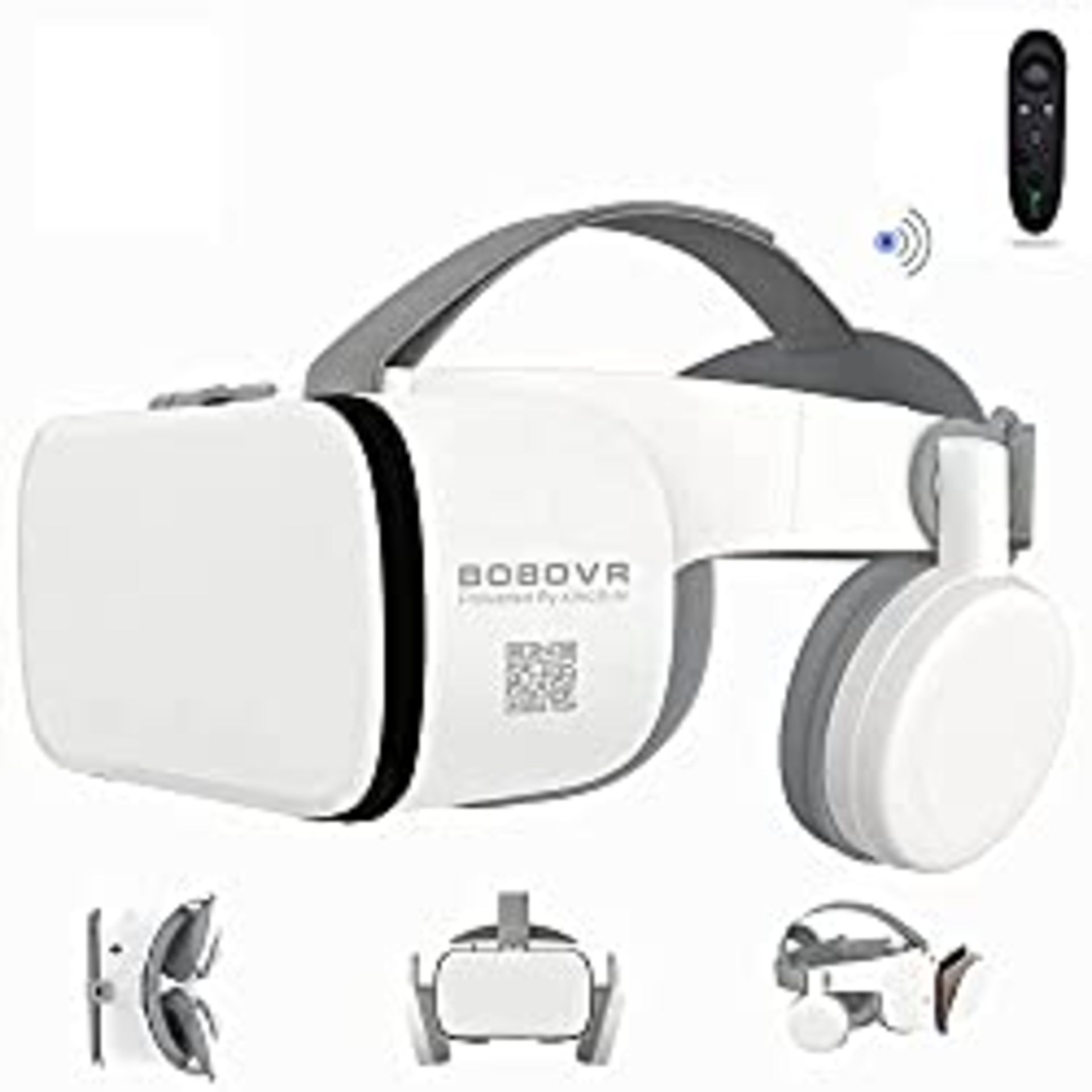 RRP £119.99 3D Virtual Reality VR Headset with Wireless Remote Bluetooth