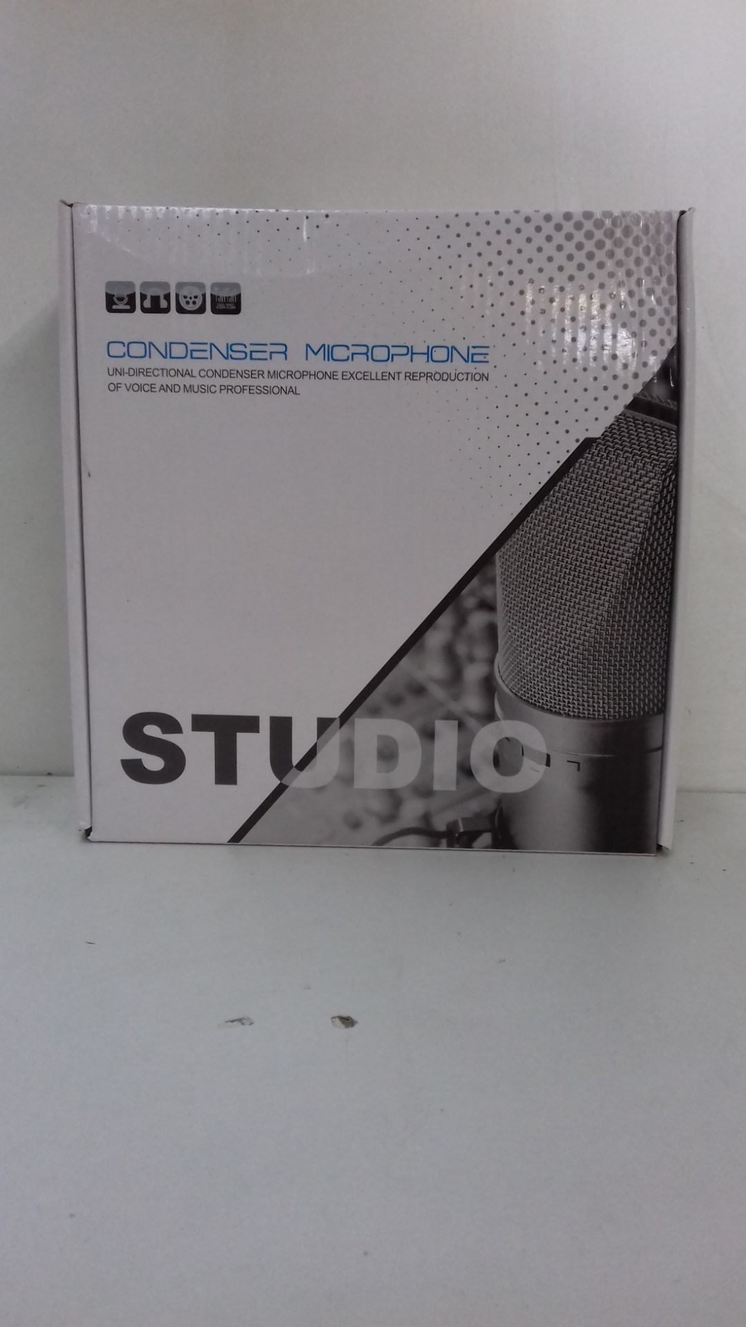 RRP £25.99 USB Microphone with Mic Stand - Image 2 of 2