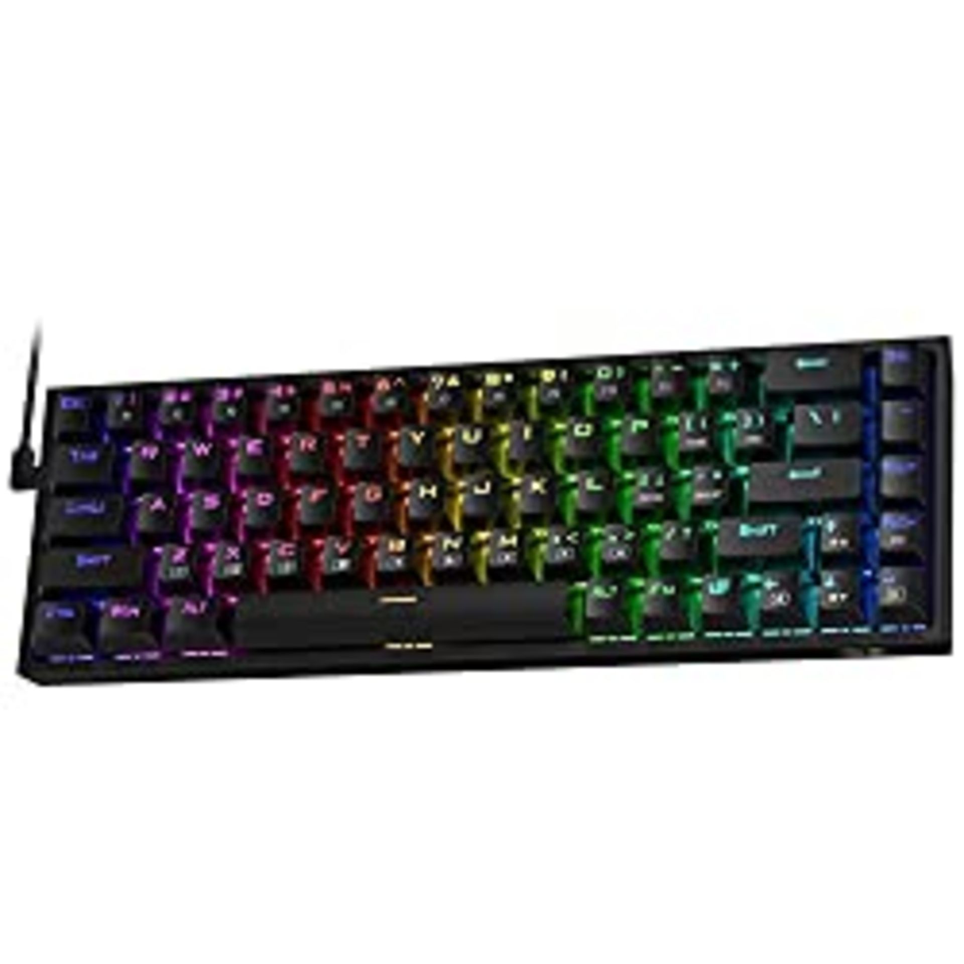 RRP £54.98 Redragon K631 Castor 65% Wired RGB Gaming Keyboard