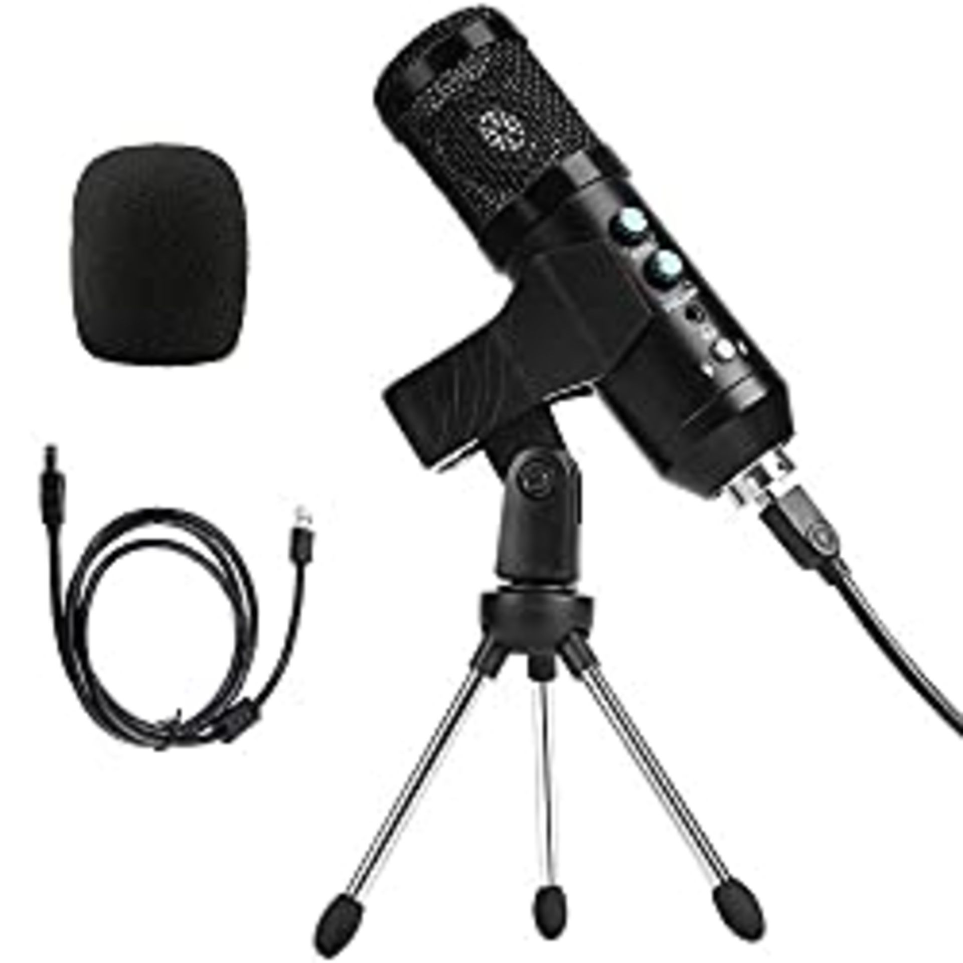 RRP £25.99 USB Microphone with Mic Stand