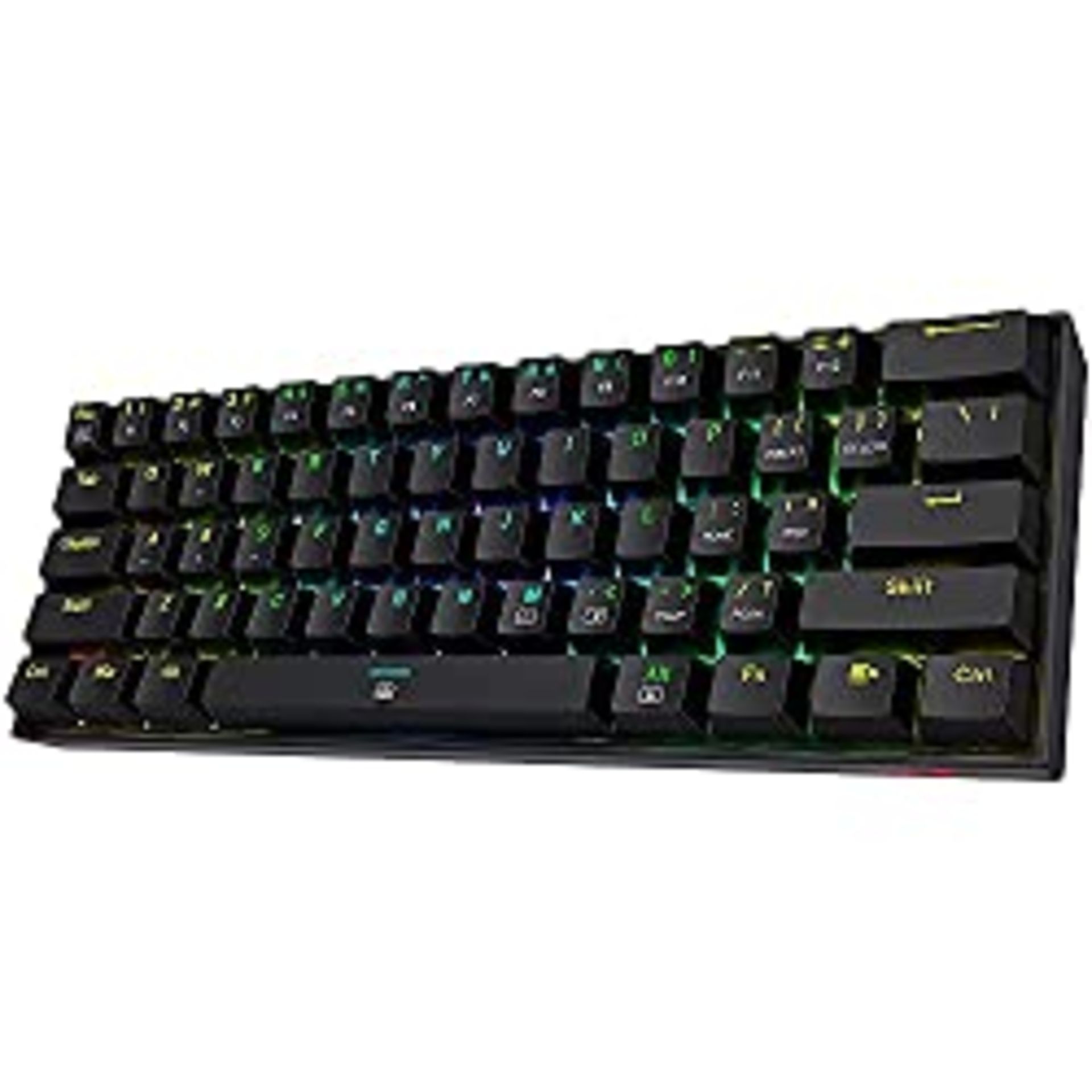 RRP £52.20 Redragon K630 Dragonborn 60% Wired RGB Gaming Keyboard