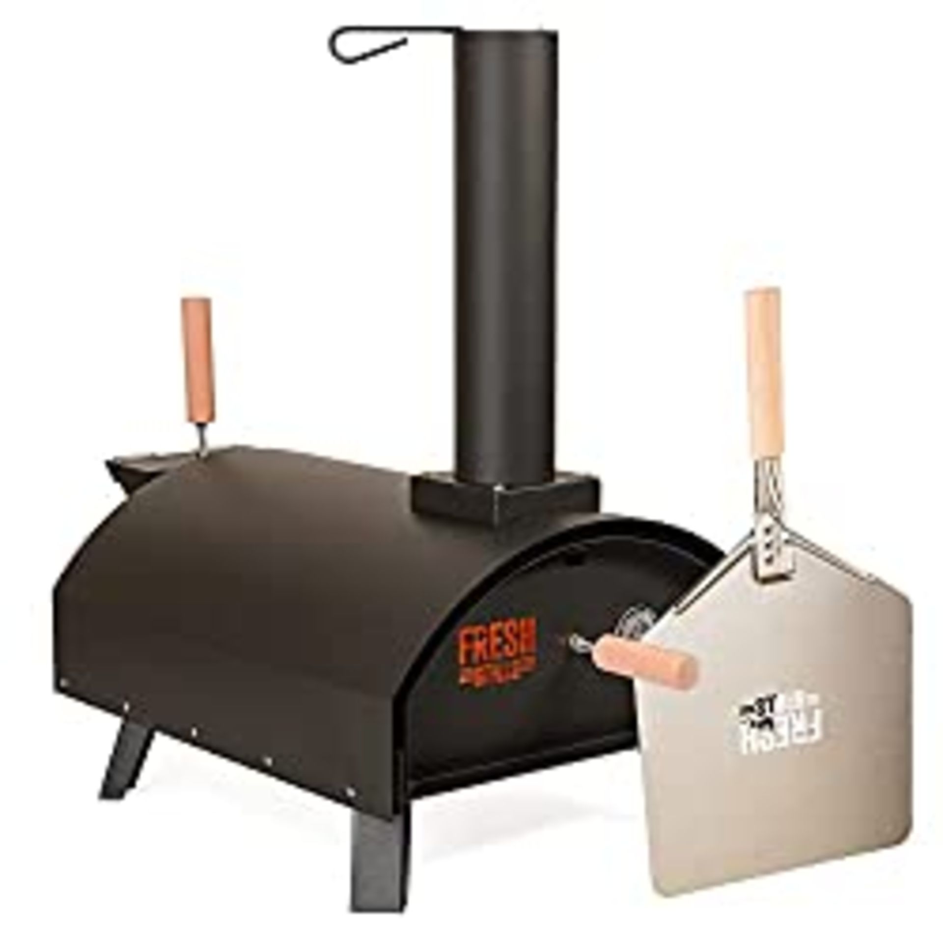 RRP £149.99 Fresh Grills Pizza Oven - Outdoor Pizza Oven including pizza peel