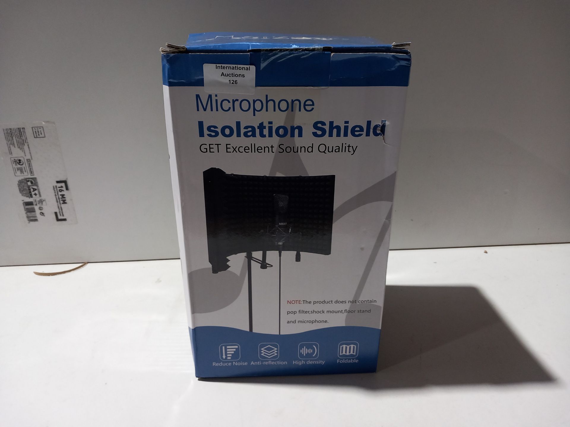 RRP £35.46 MSIZOY Professional Microphone Isolation Shield - Image 2 of 2