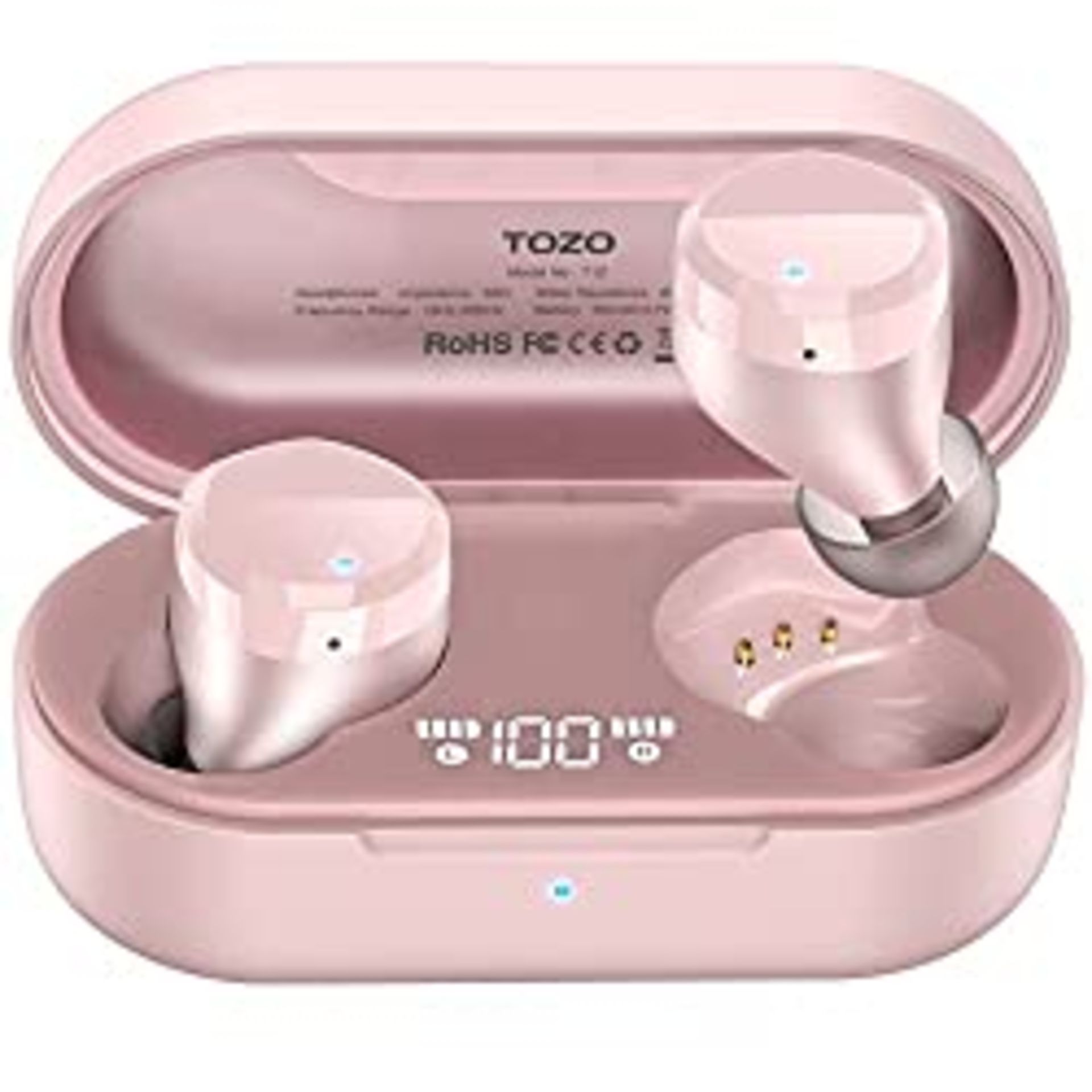 RRP £35.69 TOZO T12 Wireless Earbuds Bluetooth Headphones Premium