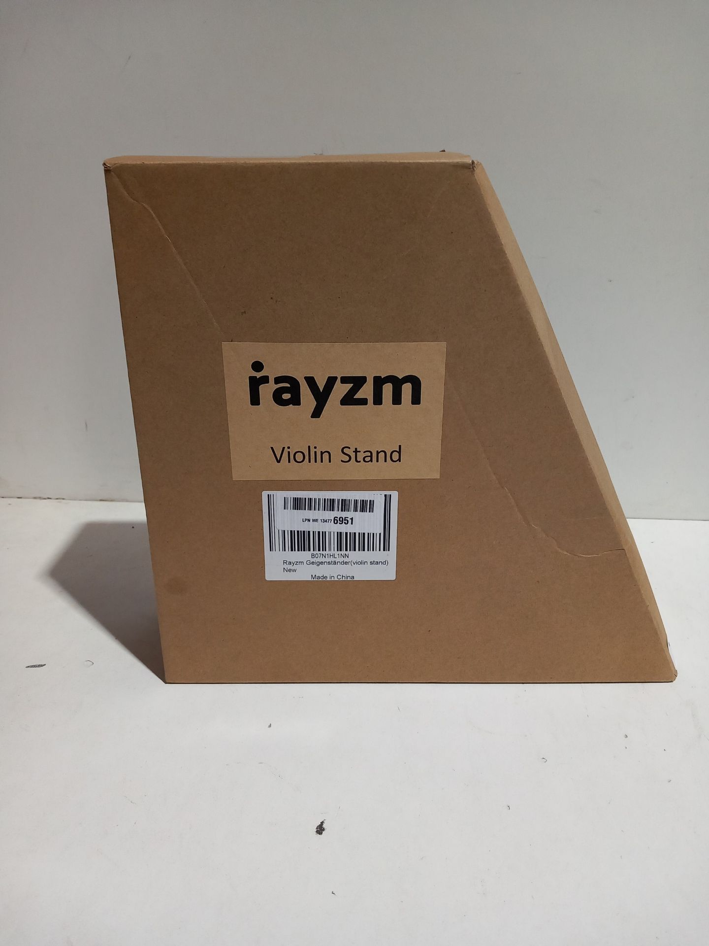RRP £23.99 Rayzm Violin Stand with Bow Hanger - Image 2 of 2