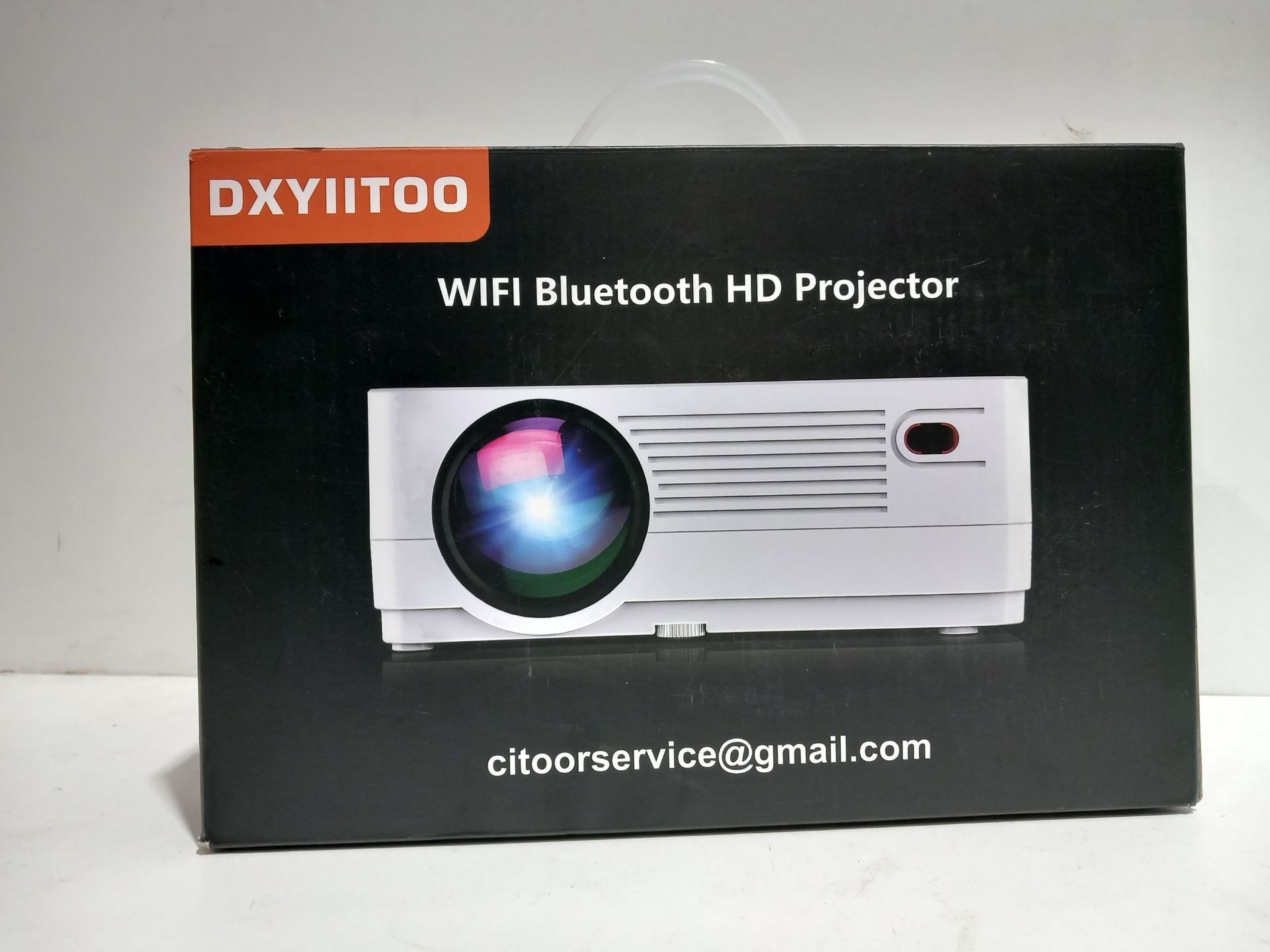 RRP £173.15 Native 1080P Projector with WiFi and Two-Way Bluetooth - Image 2 of 2