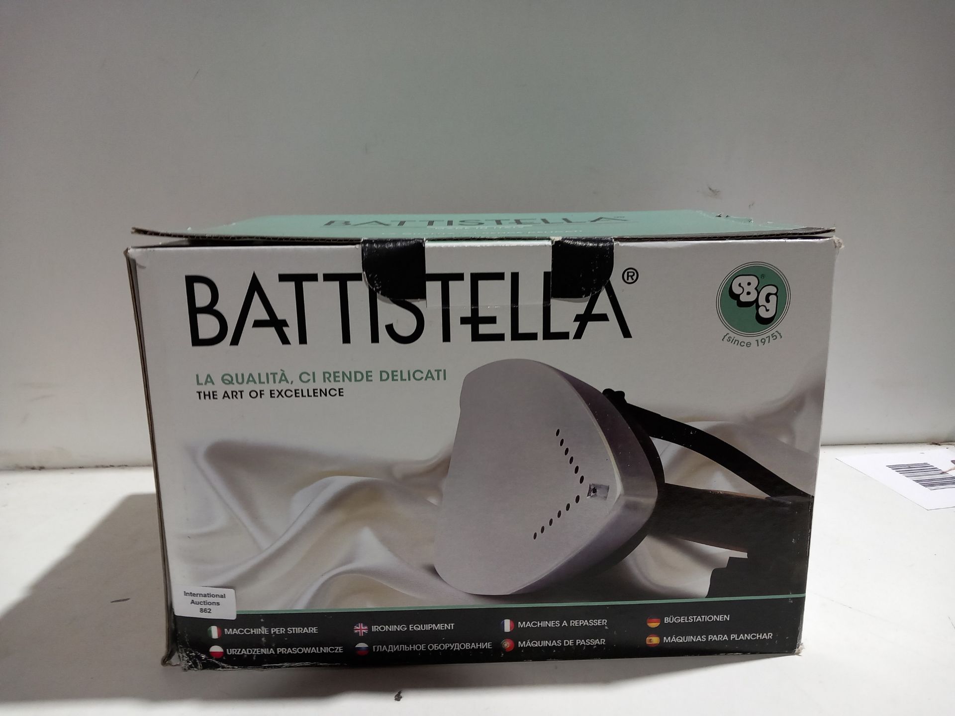 RRP £179.00 BATTISTELLA Diana Professional Steam Ironing System Italian Made Home Use Iron - Image 2 of 2