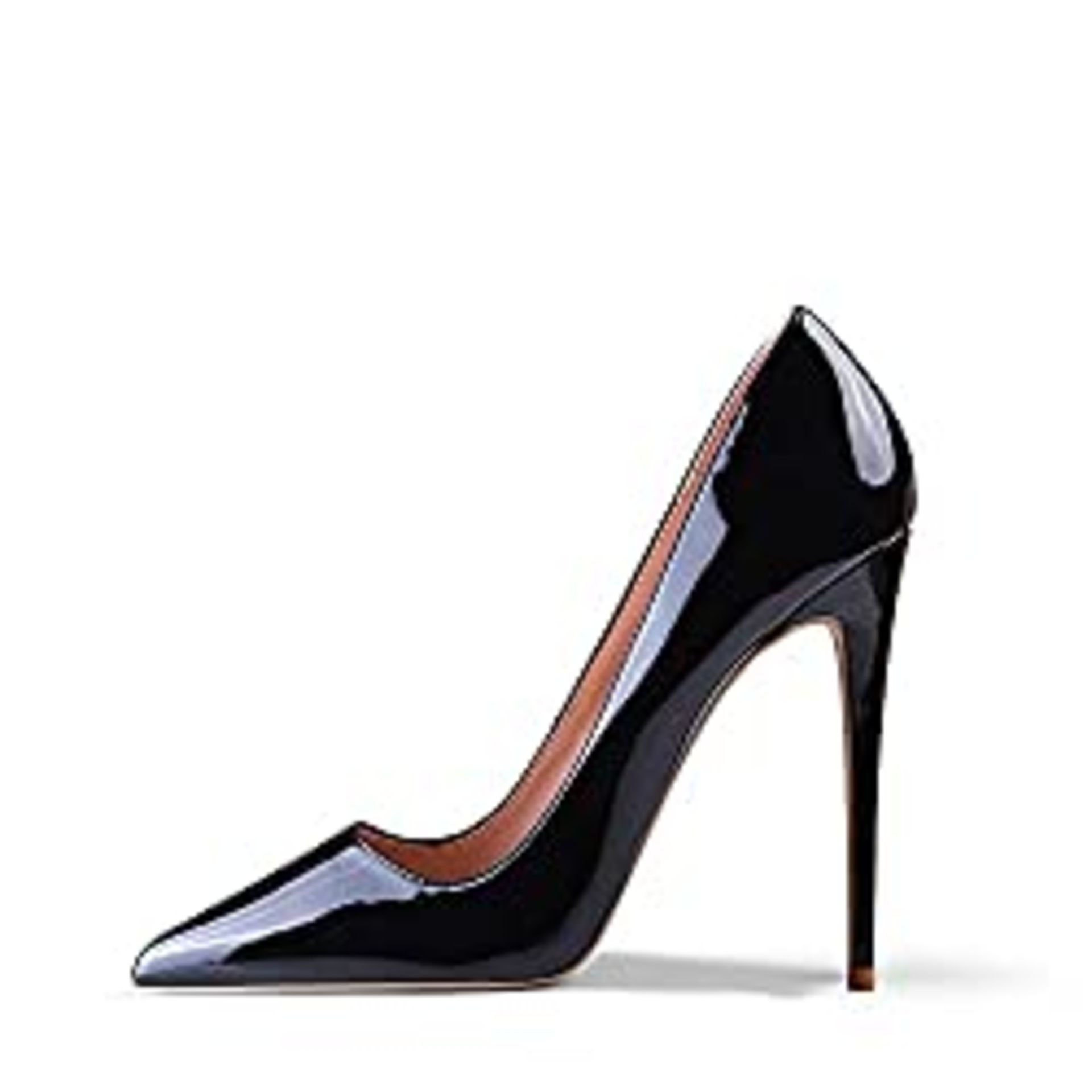 RRP £36.90 Zhabtuc Women's Court Shoes Elegant Pointed Toe High