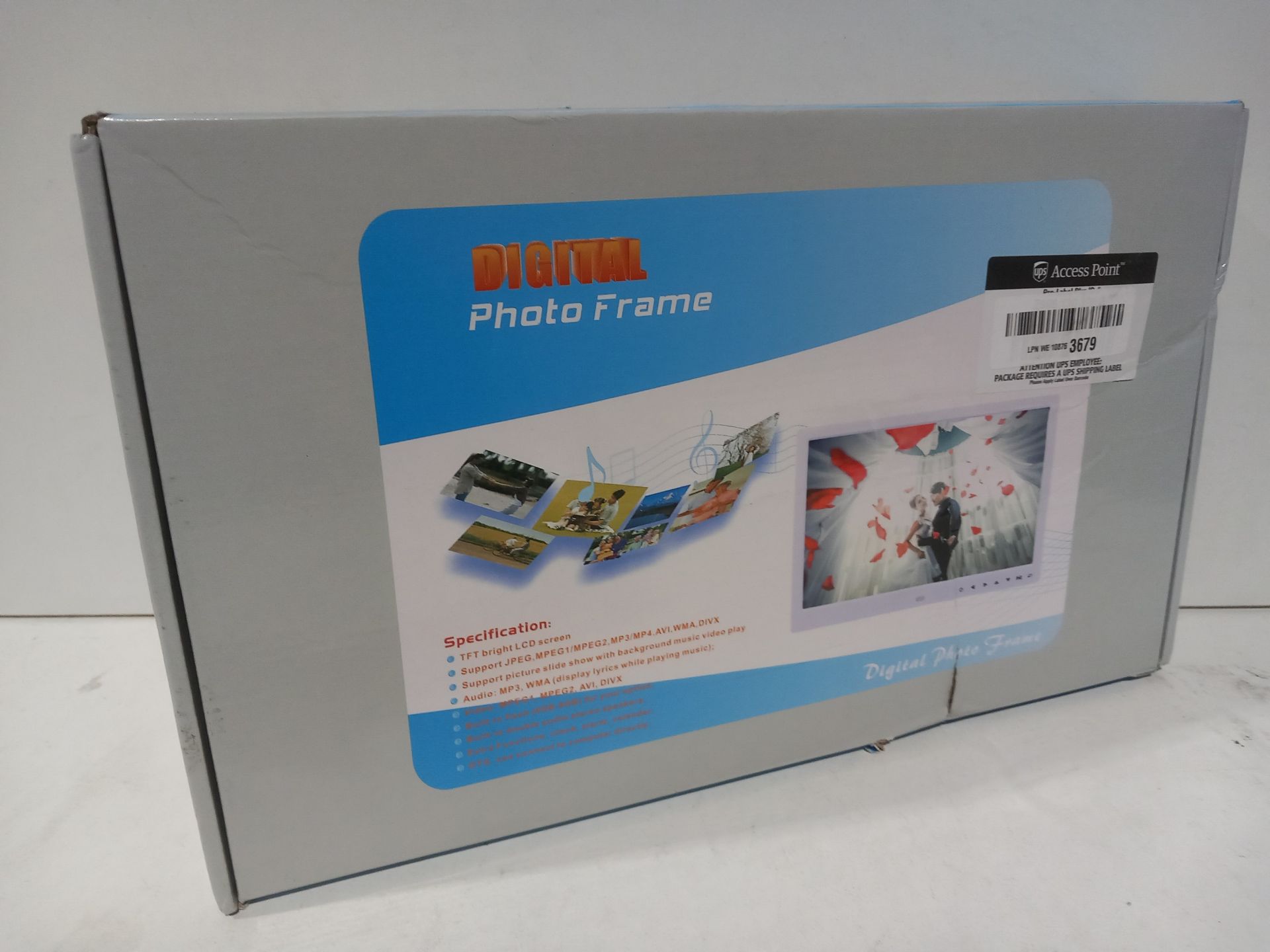 RRP £69.08 UCMDA Digital Photo Frame - Image 2 of 2