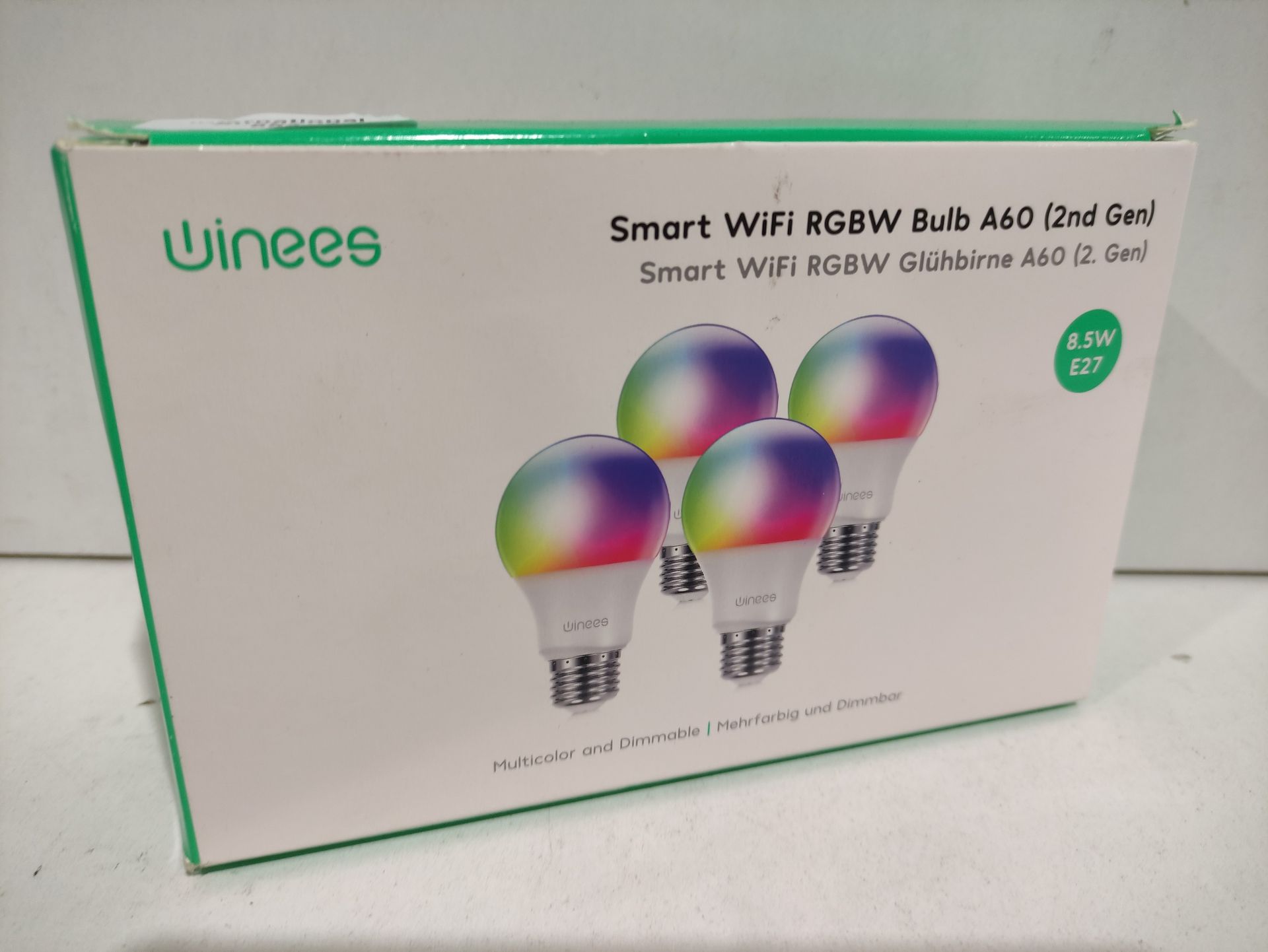 RRP £31.69 Winees WiFi Smart Bulbs E27 - Image 2 of 2