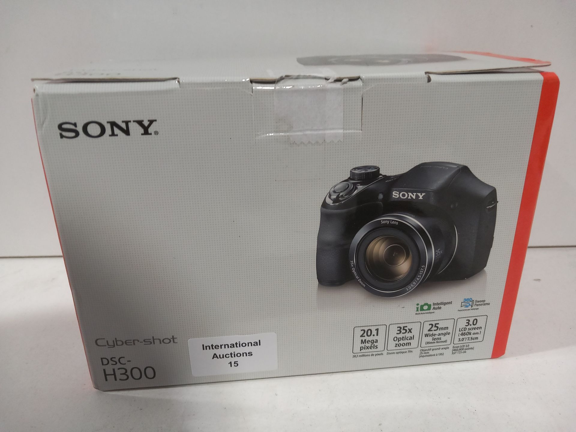 RRP £275.94 Sony Cyber-SHOT DSC-H300 ( 20.1 MP,35 x Optical Zoom,3 -inch LCD ) - Image 2 of 2