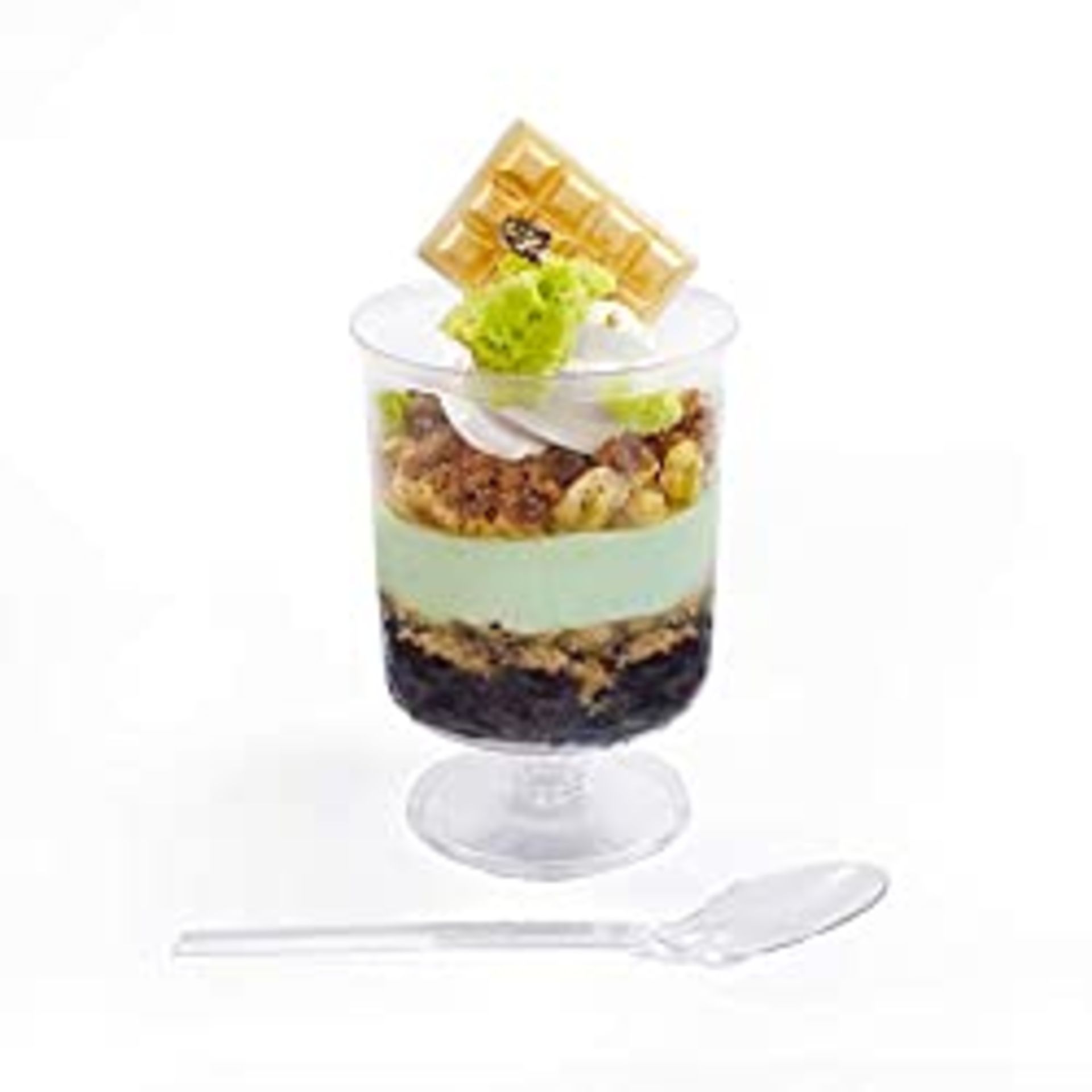 RRP £22.94 HallGEMs - Premium Dessert Cups with Spoons (Pack of 52