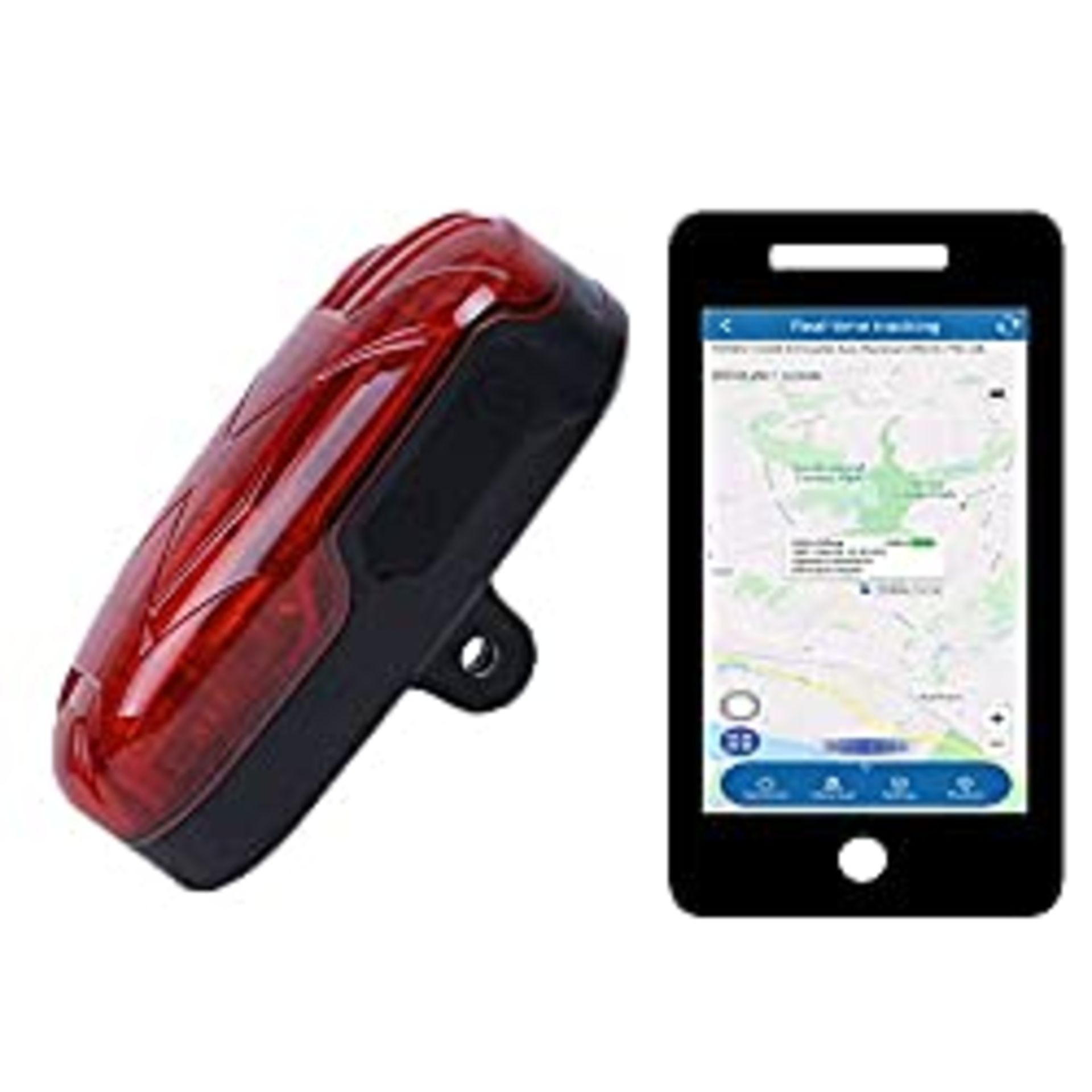 RRP £42.98 Winnes GPS Tracker for Bike Motorcycle Real-time Location