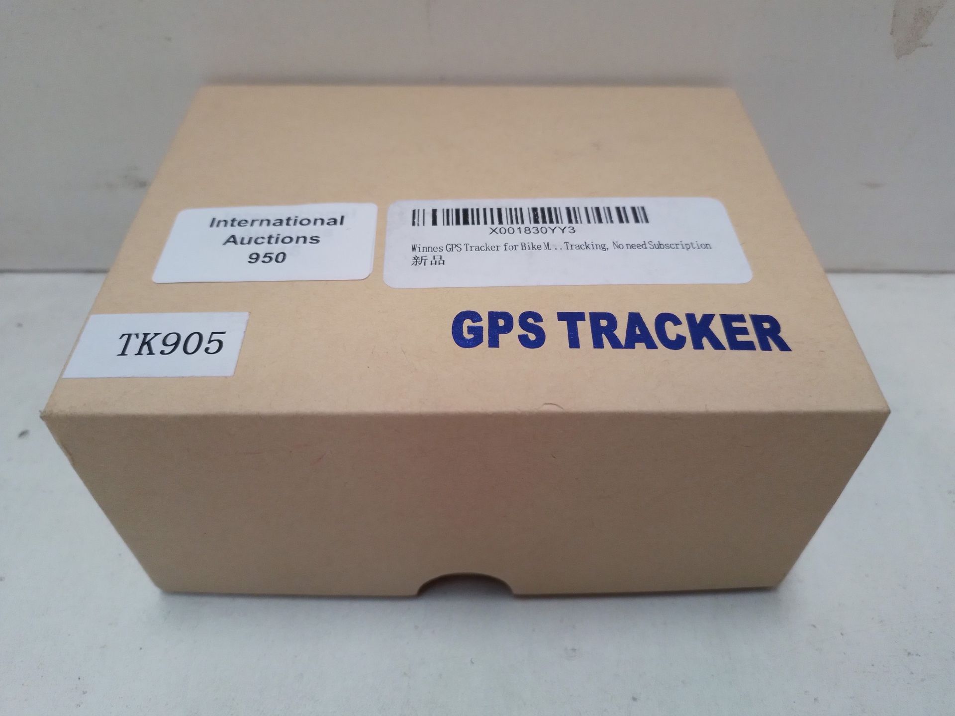 RRP £42.98 Winnes GPS Tracker for Bike Motorcycle Real-time Location - Image 2 of 2