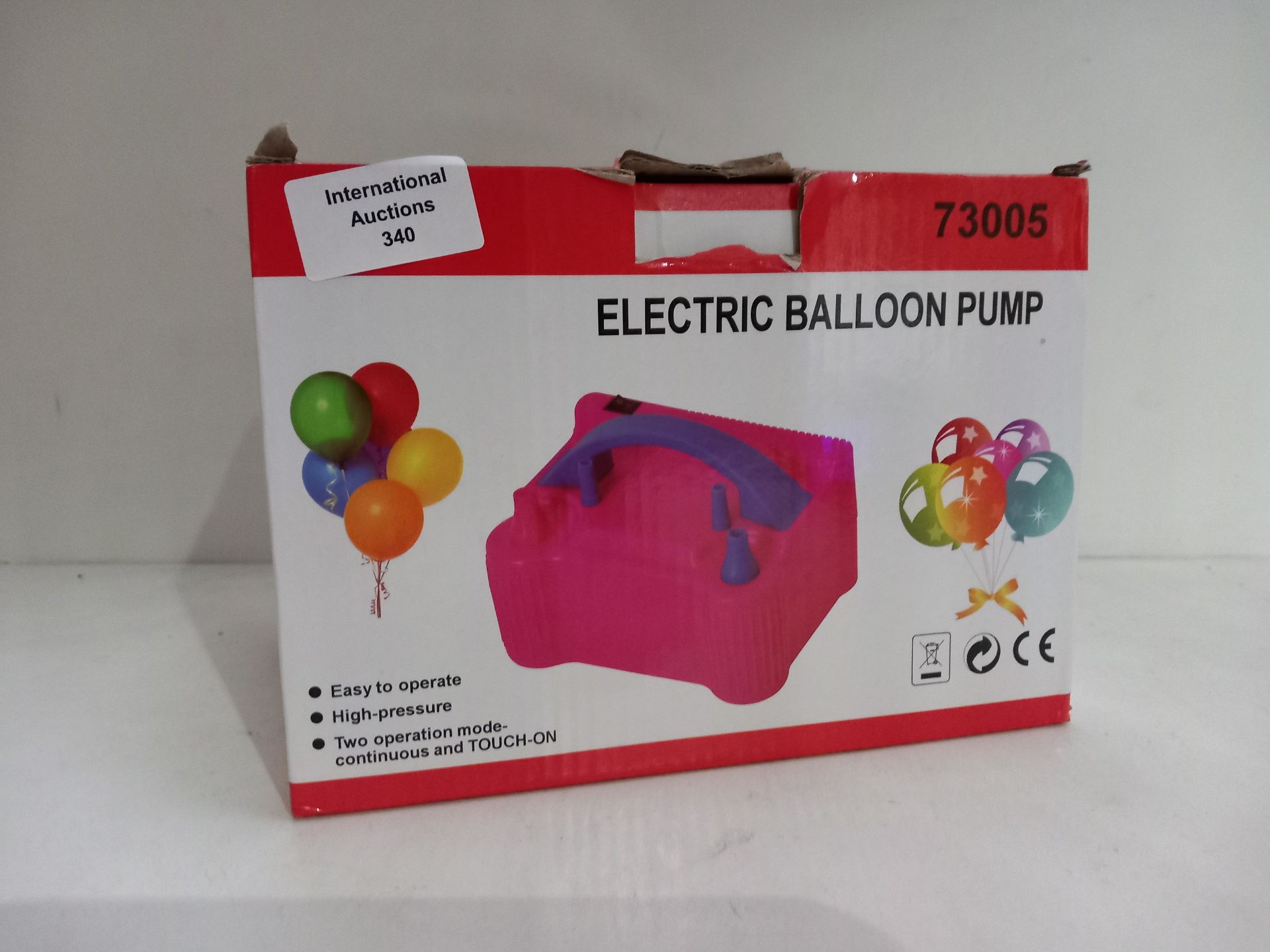 RRP £15.95 Electric Balloon Pump - Image 2 of 2