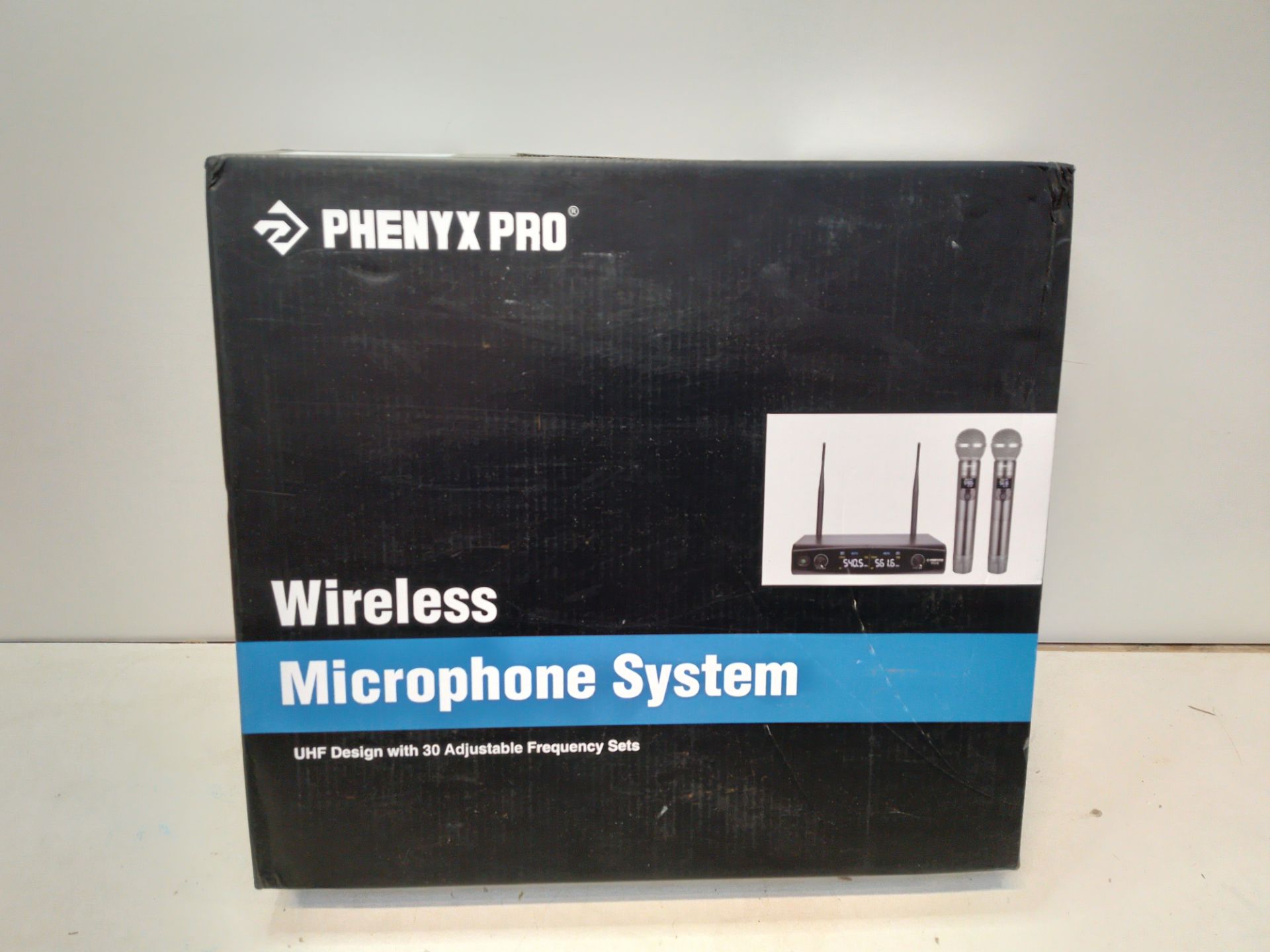 RRP £89.99 Phenyx Pro UHF Wireless Handheld Microphone System - Image 2 of 2