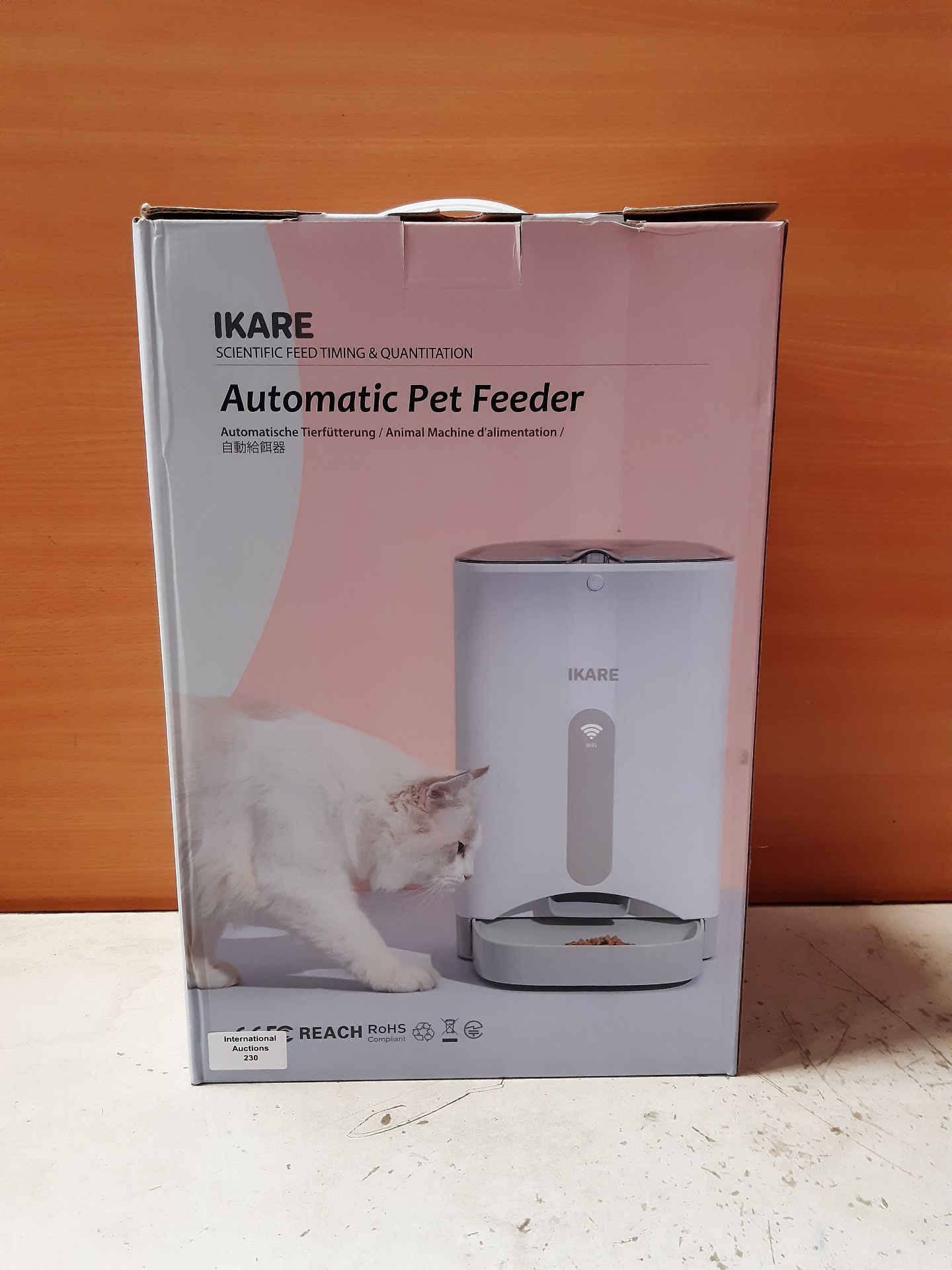 RRP £49.39 IKARE Automatic Pet Feeder for Cats and Dogs - Image 2 of 2