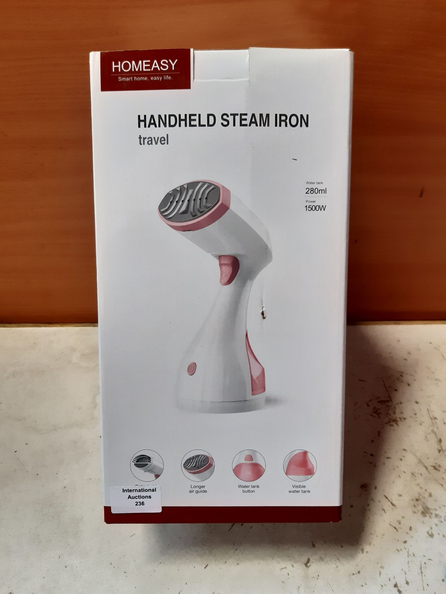 RRP £36.98 homeasy Clothes Steamer - Image 2 of 2