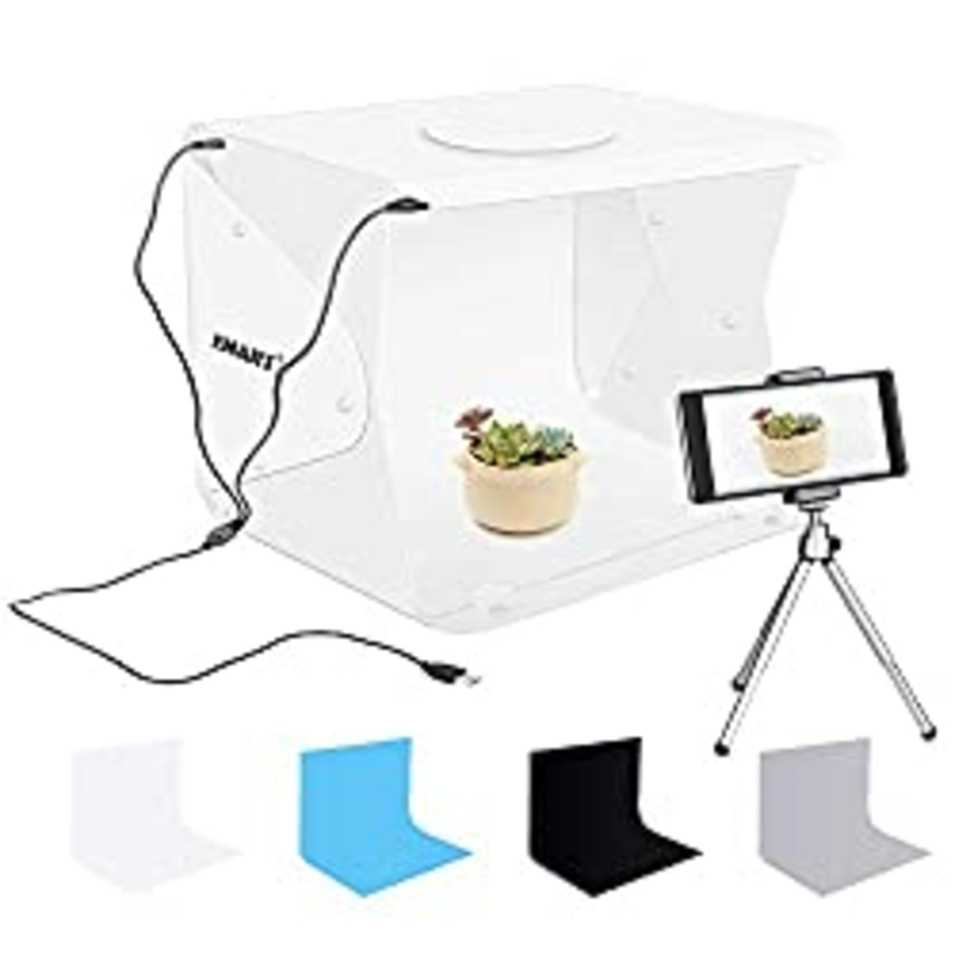 RRP £30.98 BRAND NEW STOCK Upgraded Emart Light Box Photography