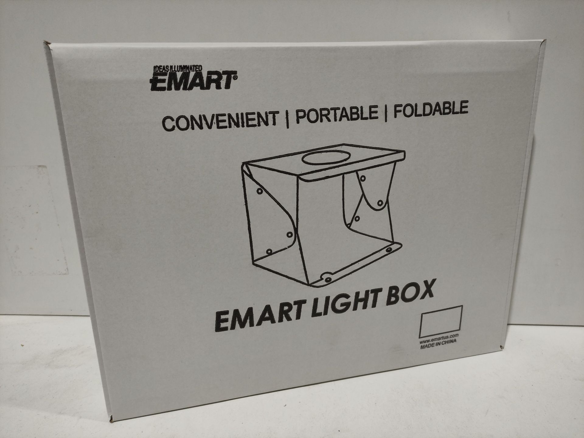 RRP £30.98 BRAND NEW STOCK Upgraded Emart Light Box Photography - Image 2 of 2
