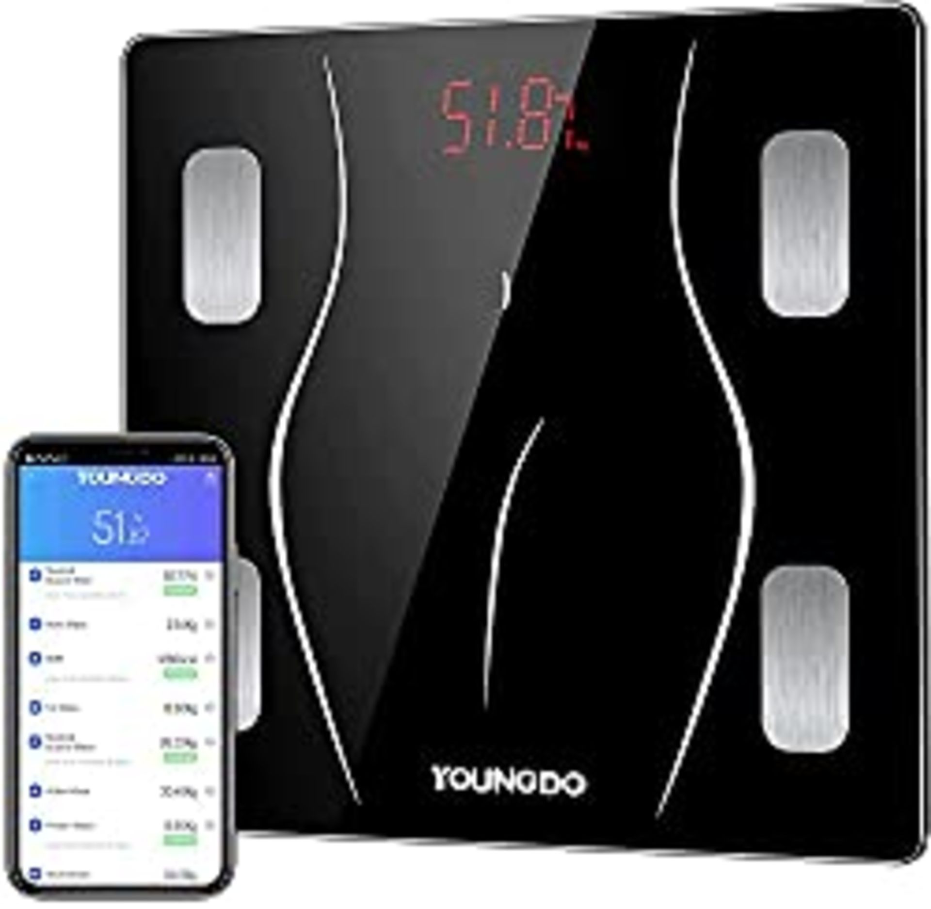 RRP £25.24 YOUNGDO Scales for Body Weight