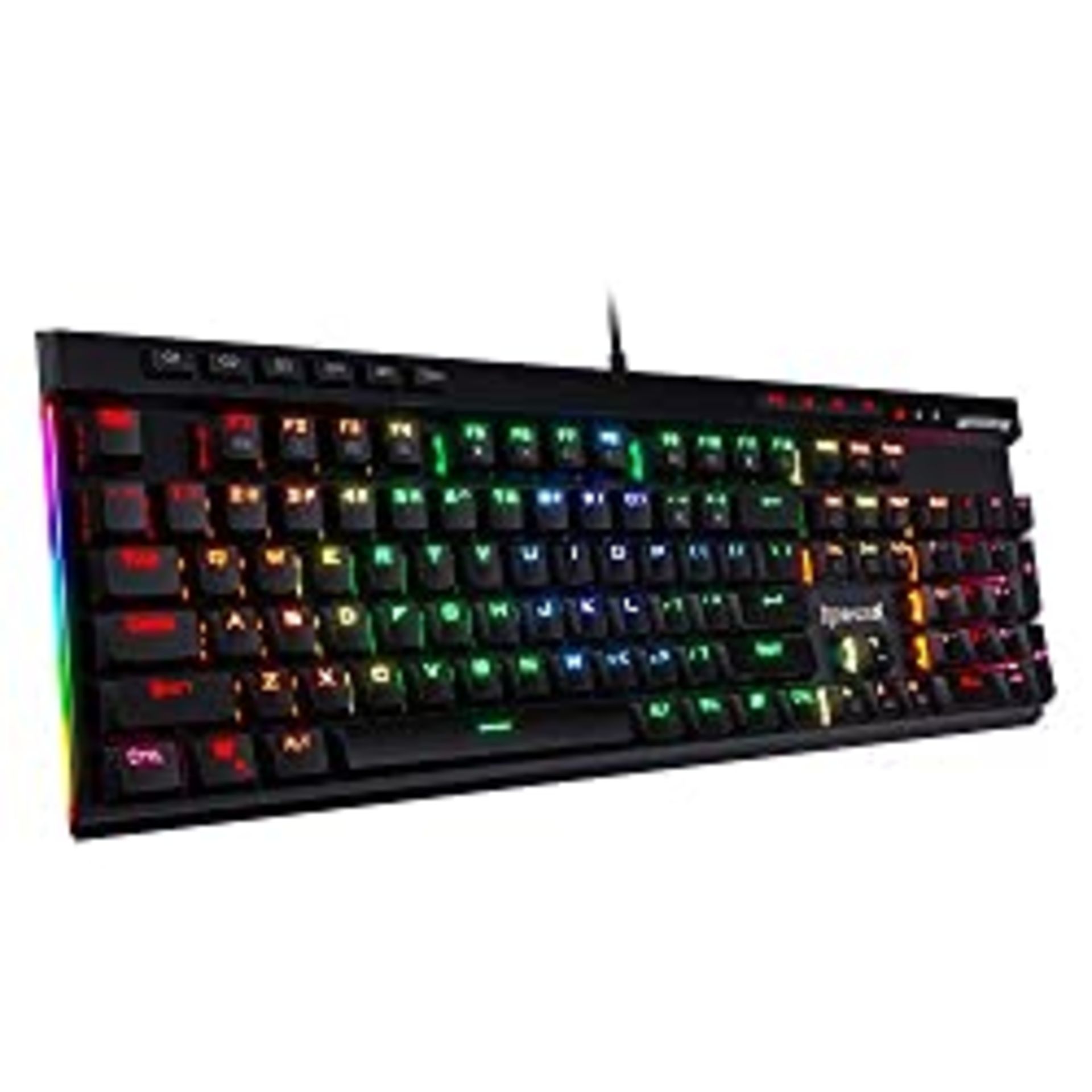 RRP £61.94 Redragon K580 VATA US layout RGB LED Backlit Mechanical Gaming Keyboard