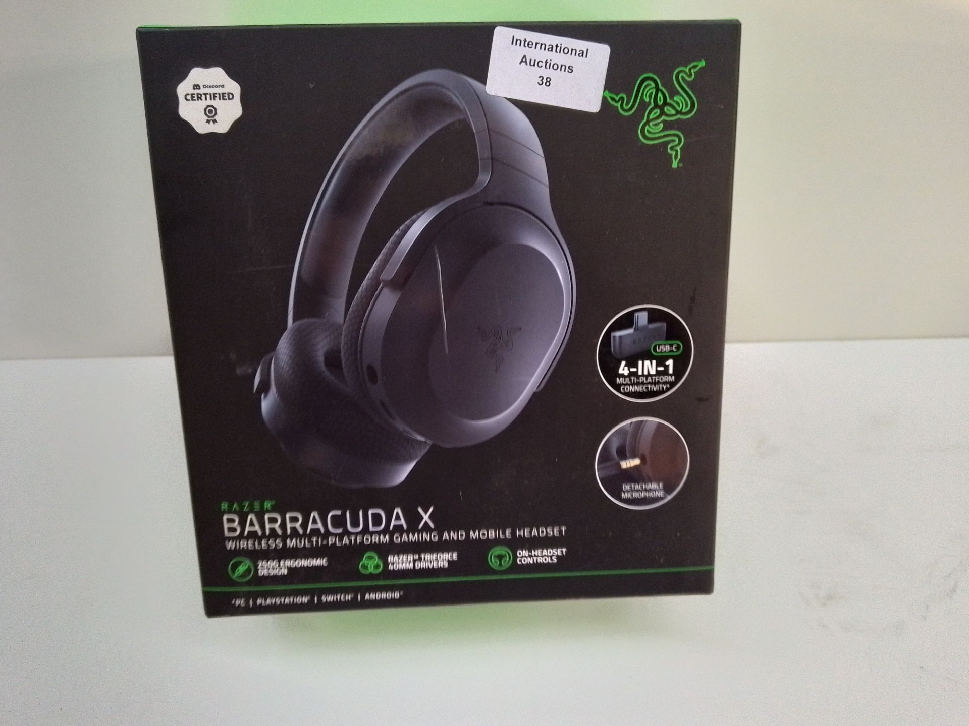 RRP £44.95 Razer Barracuda X - Wireless Multi-platform Gaming and Mobile Headset (PC - Image 2 of 2