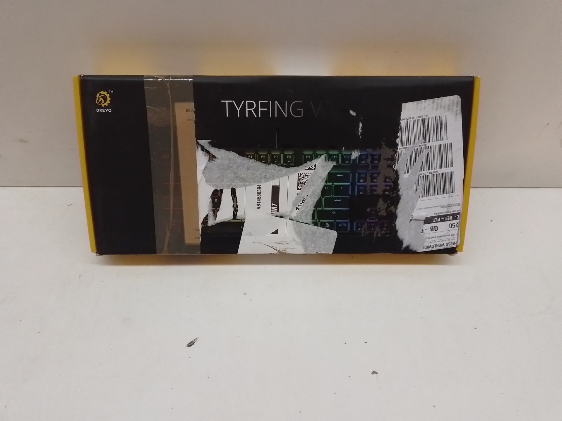 RRP £44.87 DREVO Tyrfing 87 Key V2 Mechanical Gaming Keyboard US Layout Tenkeyless - Image 2 of 2