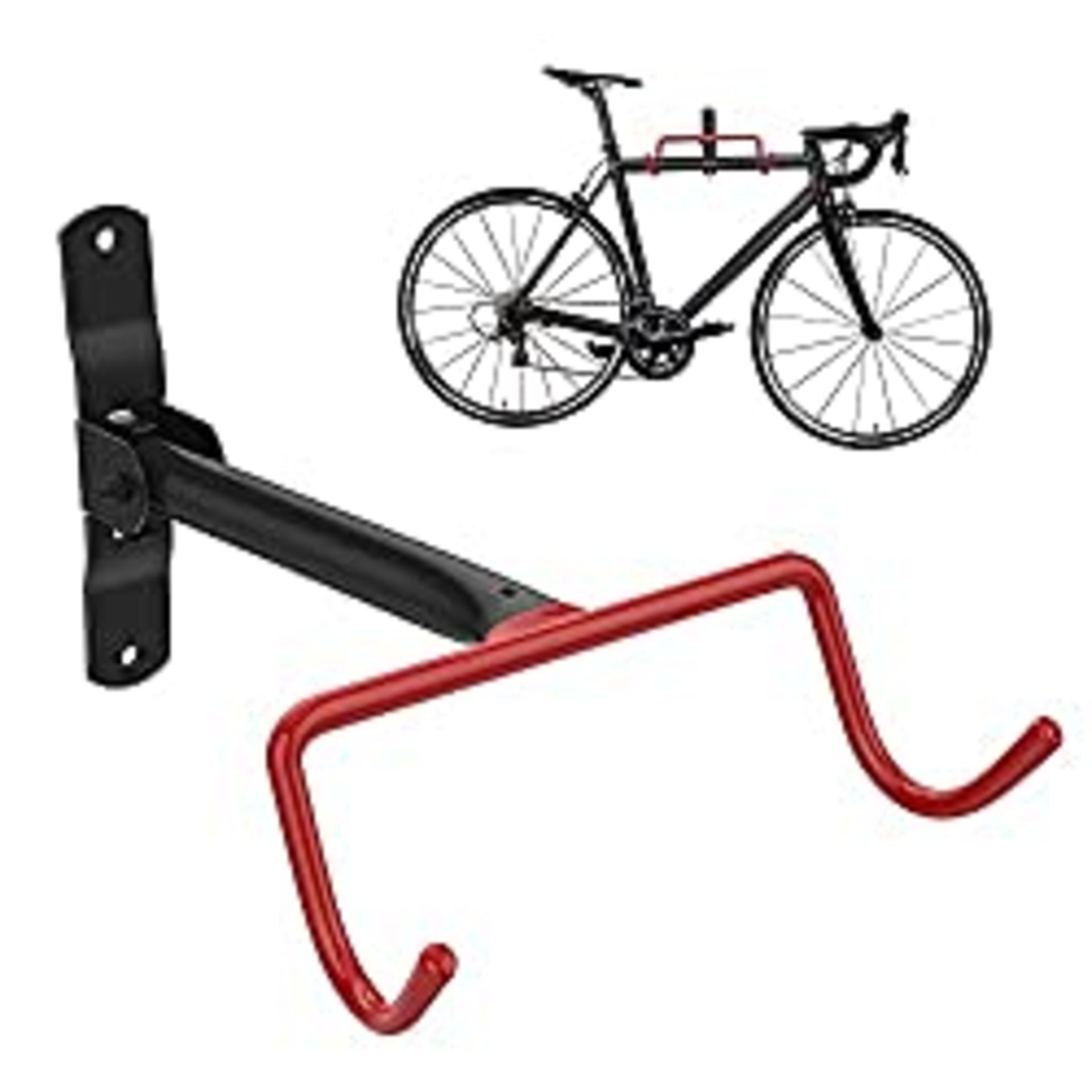 RRP £19.28 Nuovoware Bike Wall Mount Bike Hanger Rack