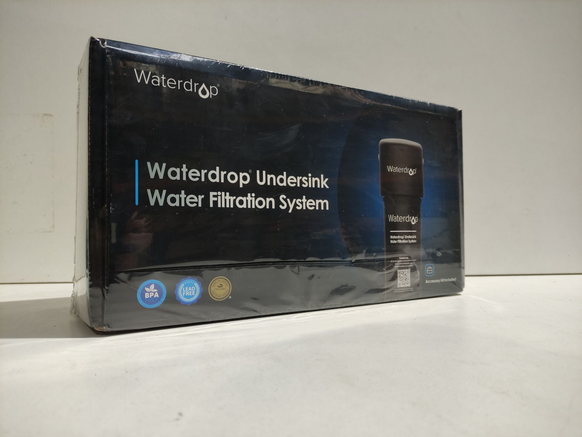 RRP £70.50 Waterdrop 10UB Under Sink Water Filter System with Dedicated Faucet - Image 2 of 2