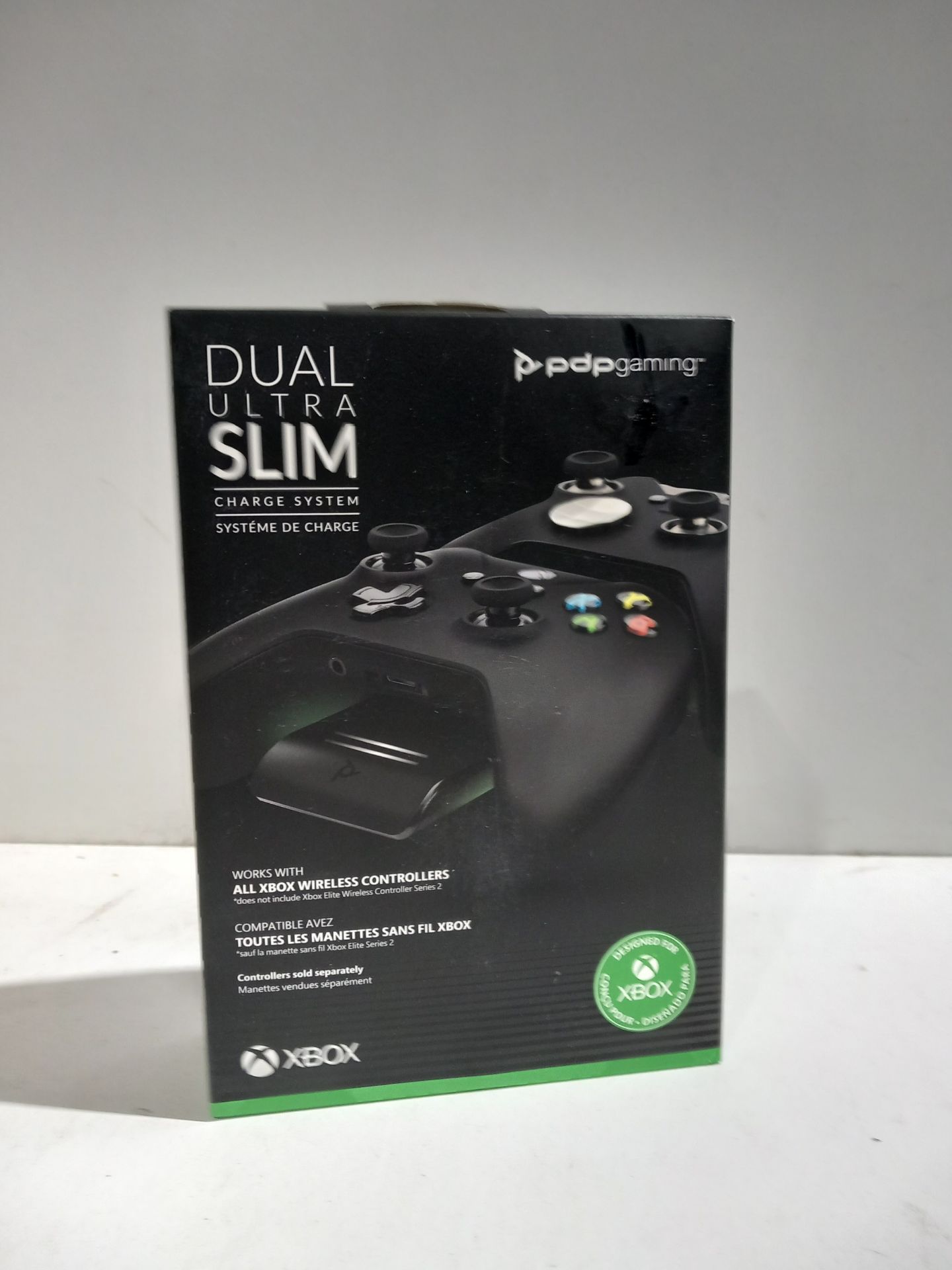 RRP £10.00 PDP Gaming Dual Ultra Slim Charge System for Xbox Series X/S or Xbox One - Image 2 of 2