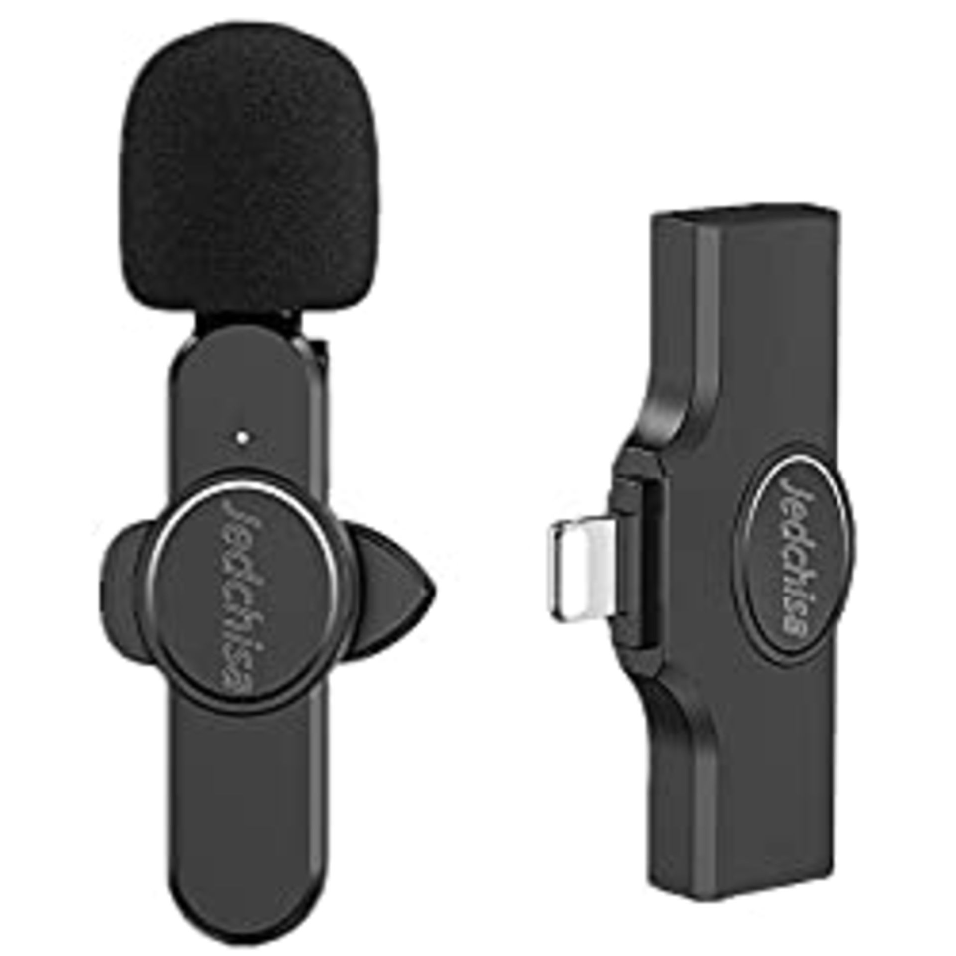 RRP £28.79 Jedchisa Wireless Lavalier Microphone for iPhone iPad