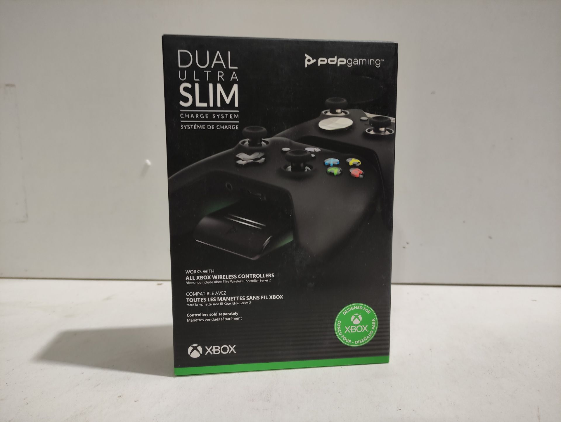 RRP £10.00 PDP Gaming Dual Ultra Slim Charge System for Xbox Series X/S or Xbox One - Image 2 of 2