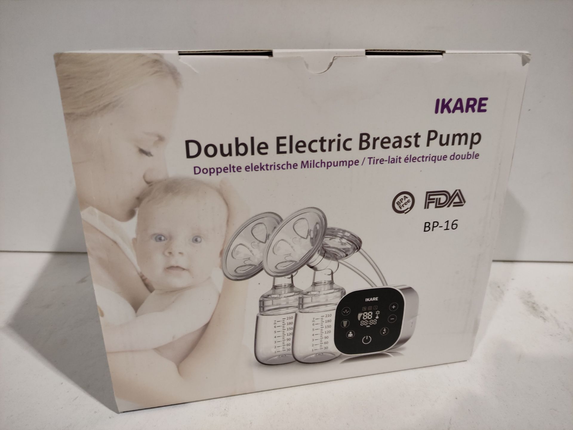 RRP £64.98 IKARE Double Breast Pumps Hospital Grade - Image 2 of 2