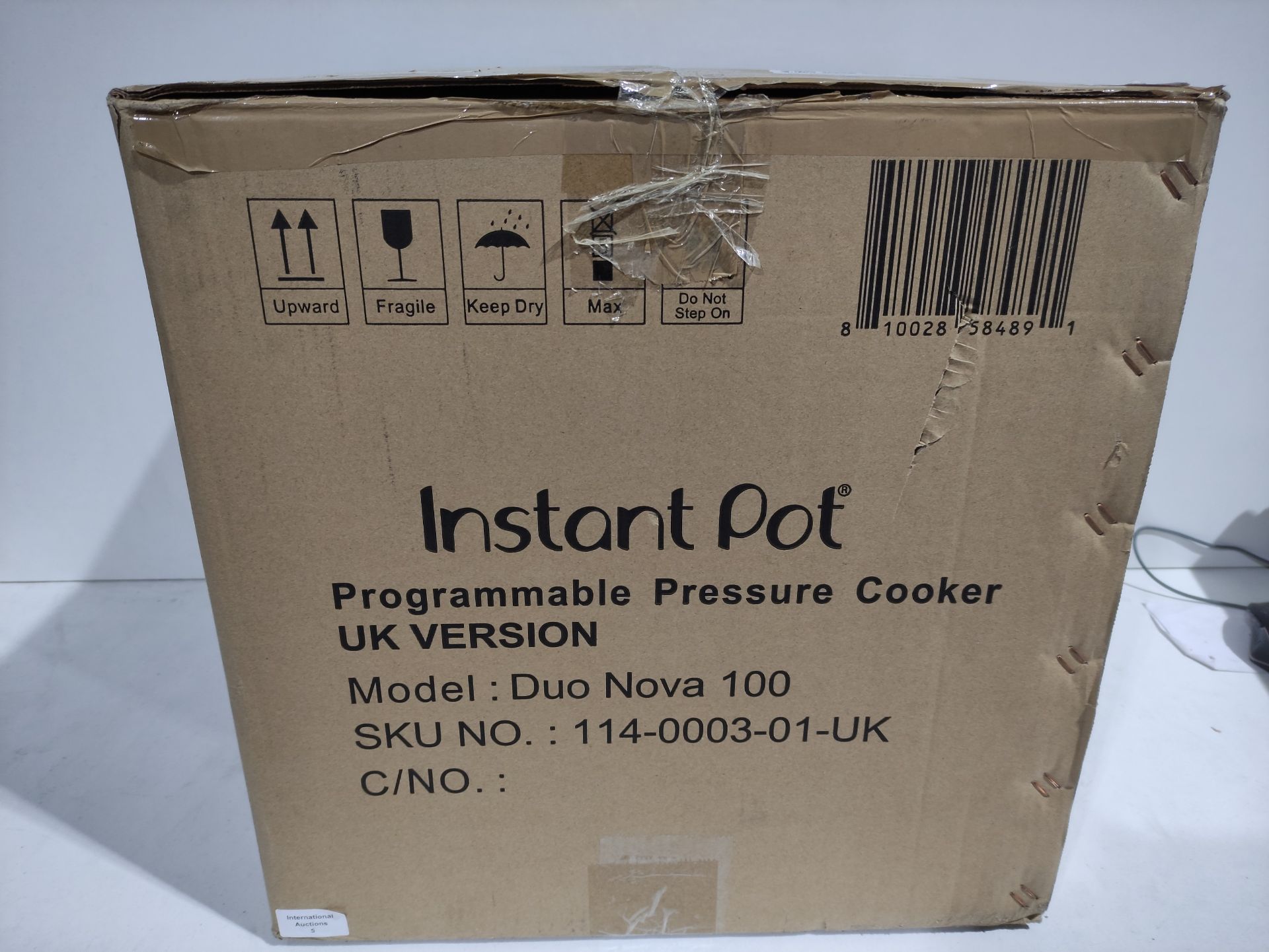 RRP £99.98 Instant Pot Duo Nova Electric Multi-Use Pressure Cooker - Image 2 of 2