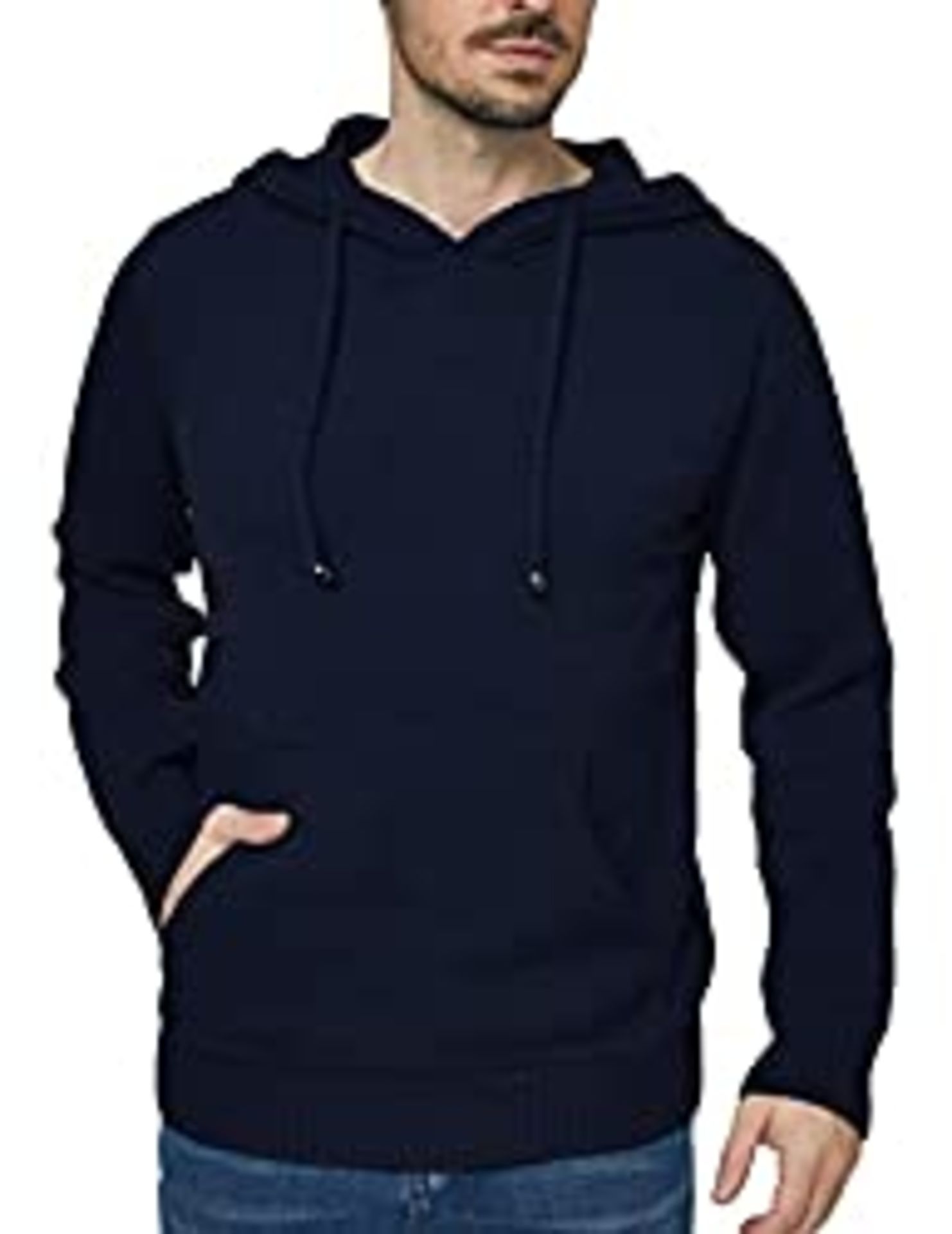 RRP £18.00 Wantdo Men s Casual Warm Full Zip Cardigan Sweater