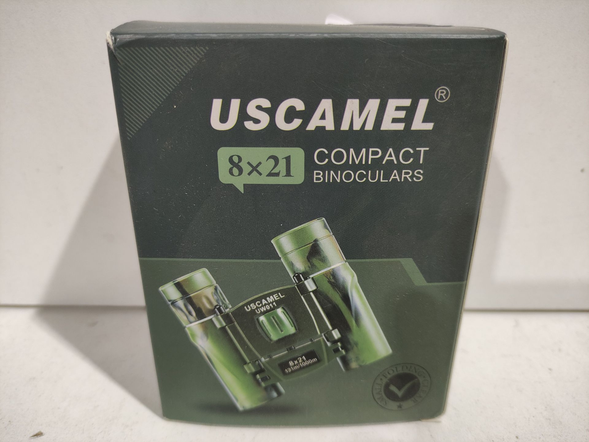 RRP £21.84 USCAMEL Folding Pocket Binoculars Compact Travel - Image 2 of 2