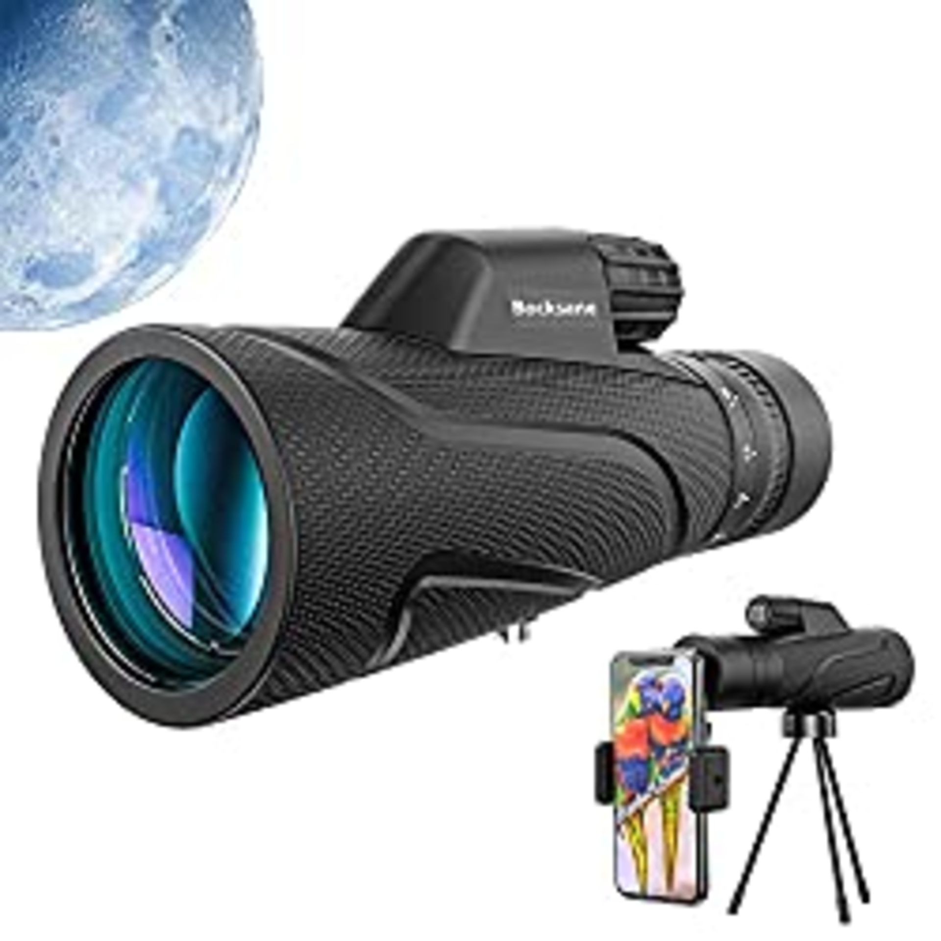 RRP £24.00 Zoom 18x50 Monocular Telescope 6x~18x Magnification Adjustable