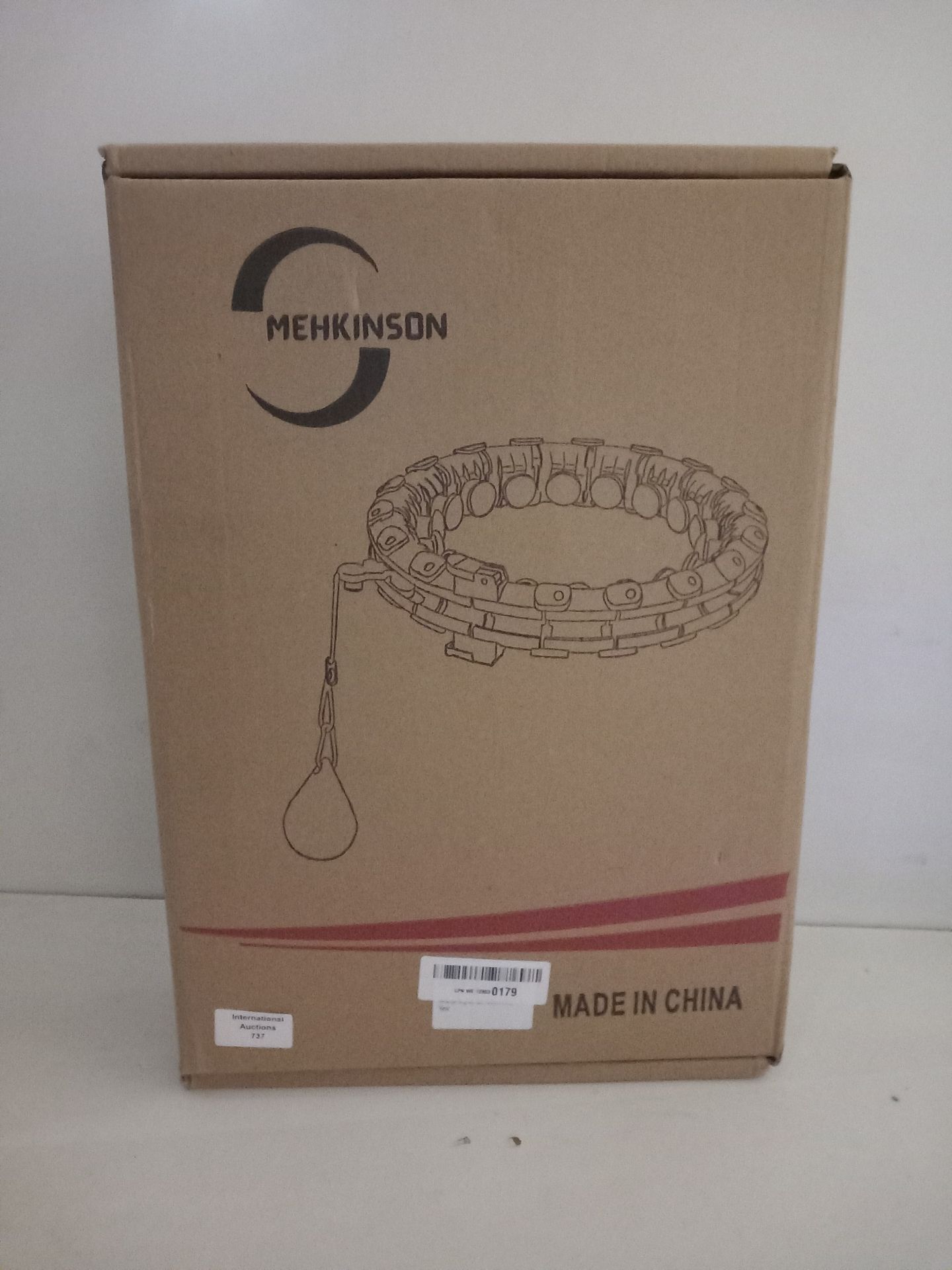 RRP £24.98 Mehkinson Smart Weighted Hula Hoop with Weight Ball for Adults - Image 2 of 2