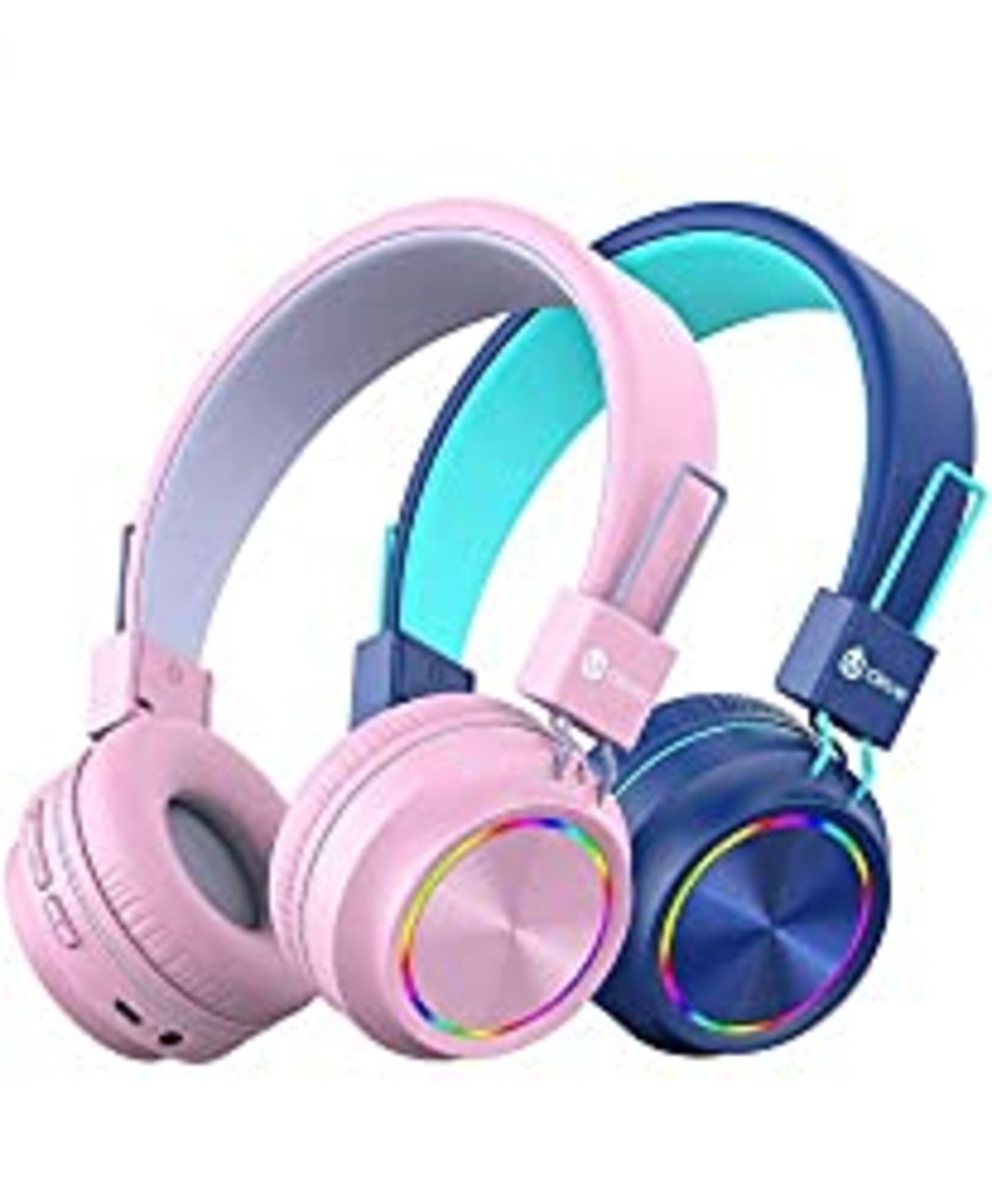 RRP £38.59 iClever 2 Pack Bluetooth Kids Headphones
