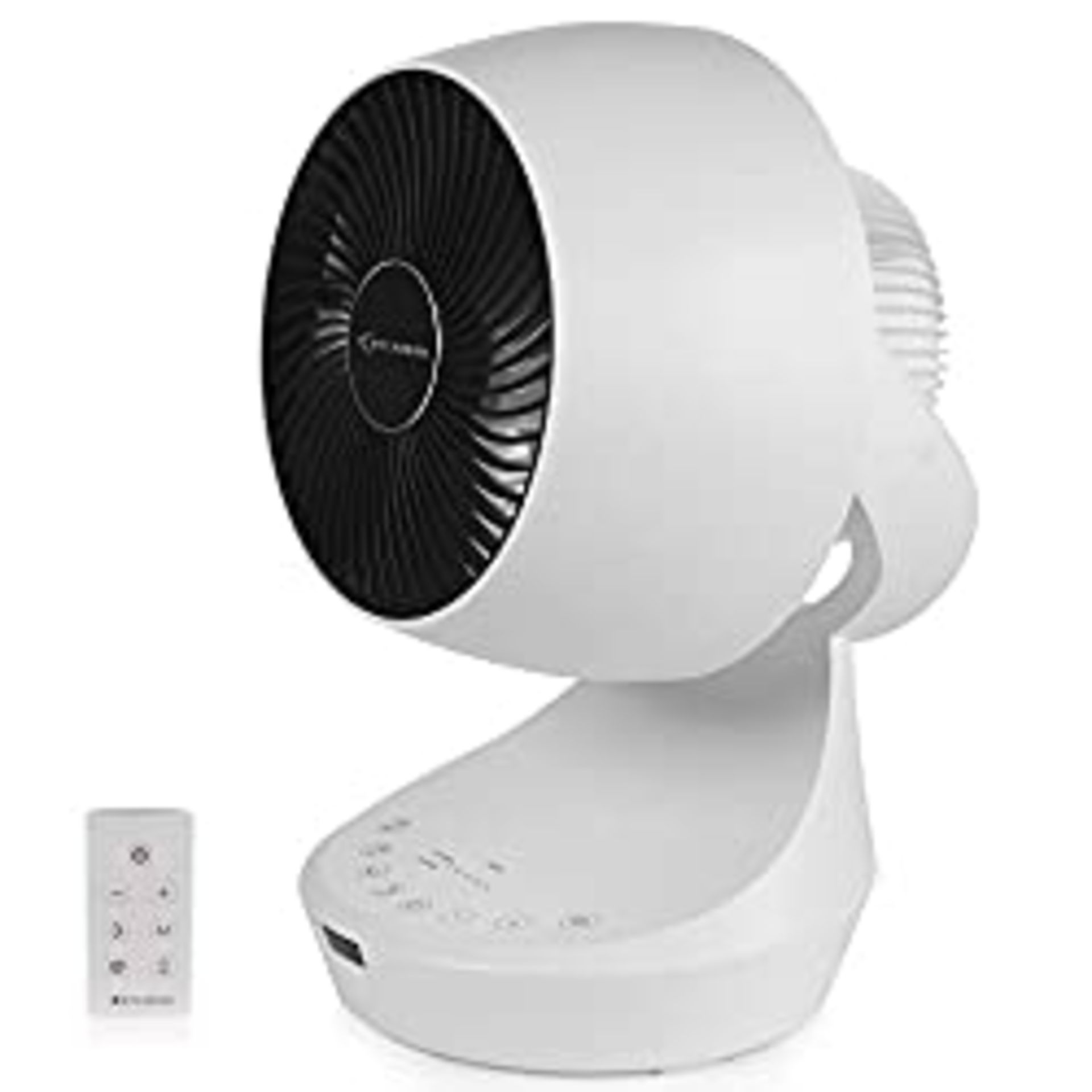 RRP £99.98 MYCARBON Quiet Fan DC Motor Desk Fans Turbo Wind Cooling