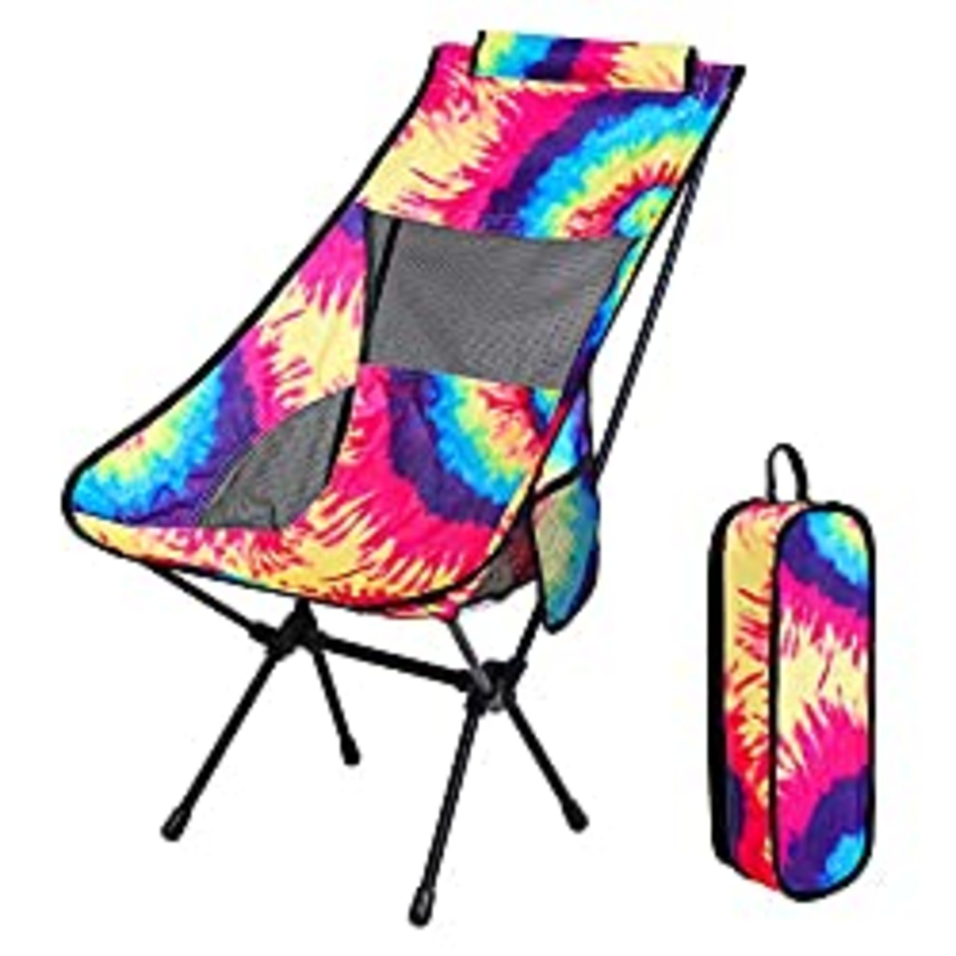 RRP £29.99 olyee Upgraded Portable Camping Chair