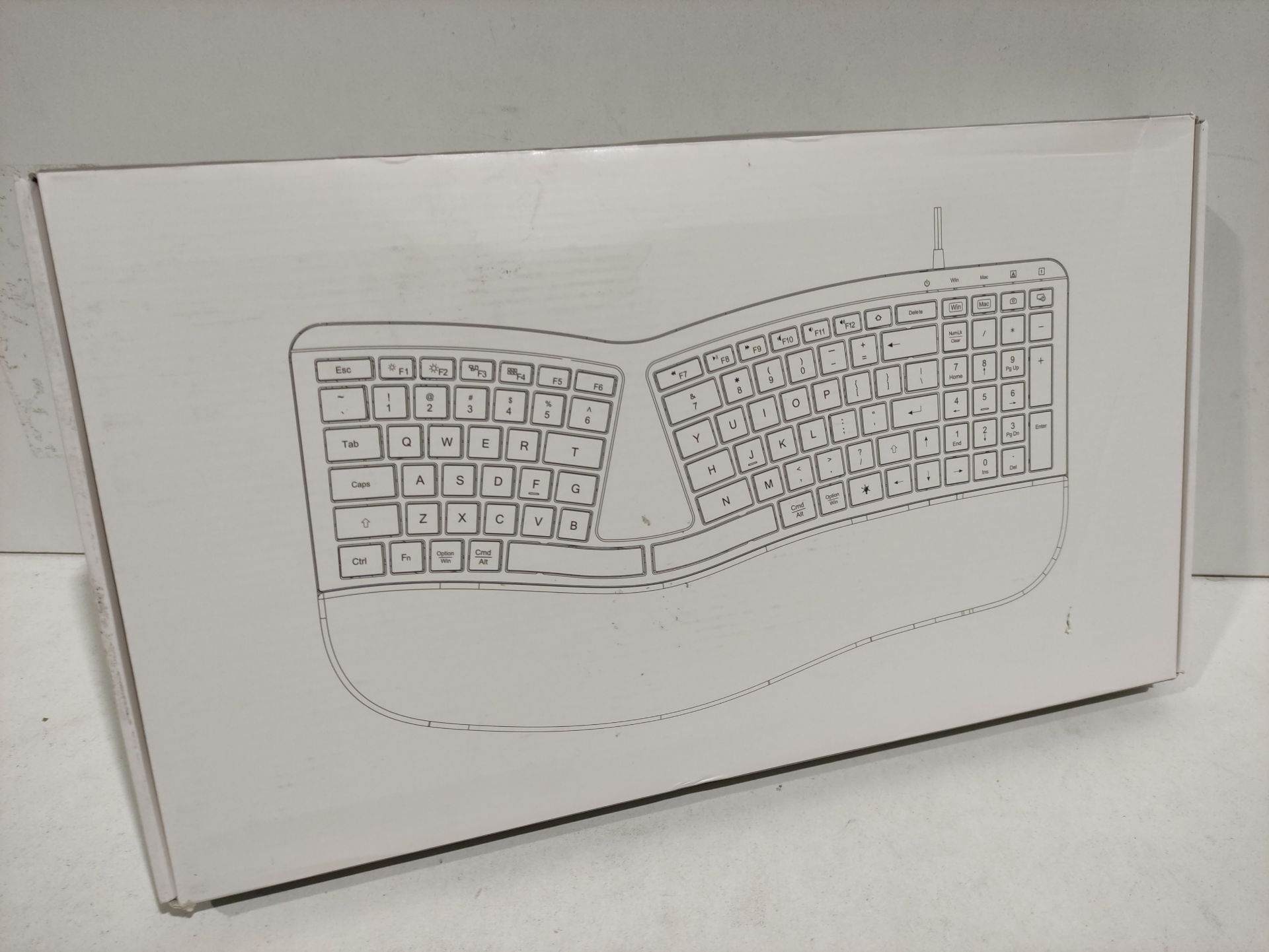 RRP £22.99 Ergonomic Keyboard - Image 2 of 2